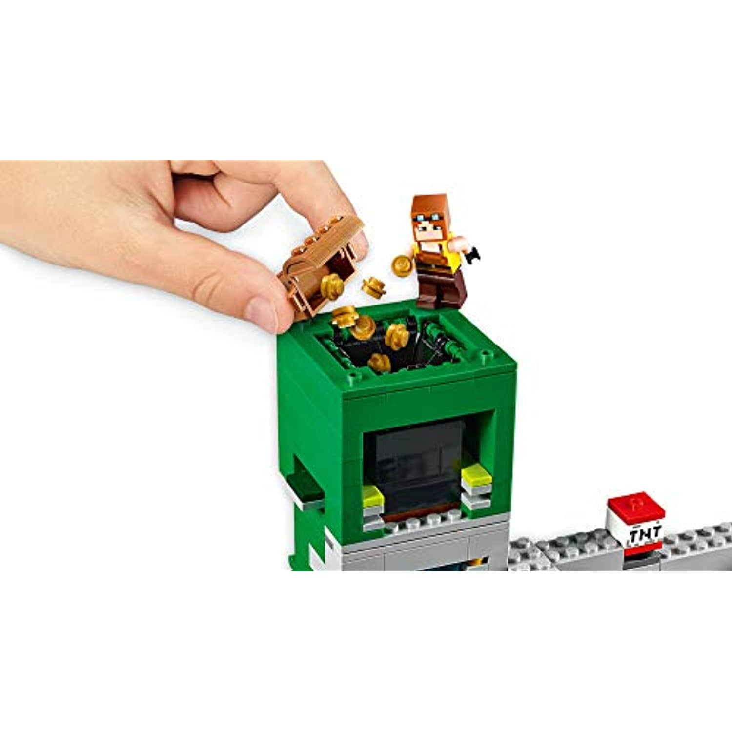 LEGO Minecraft The Creeper Mine 21155 Building Kit (834 Pieces) - Image 3