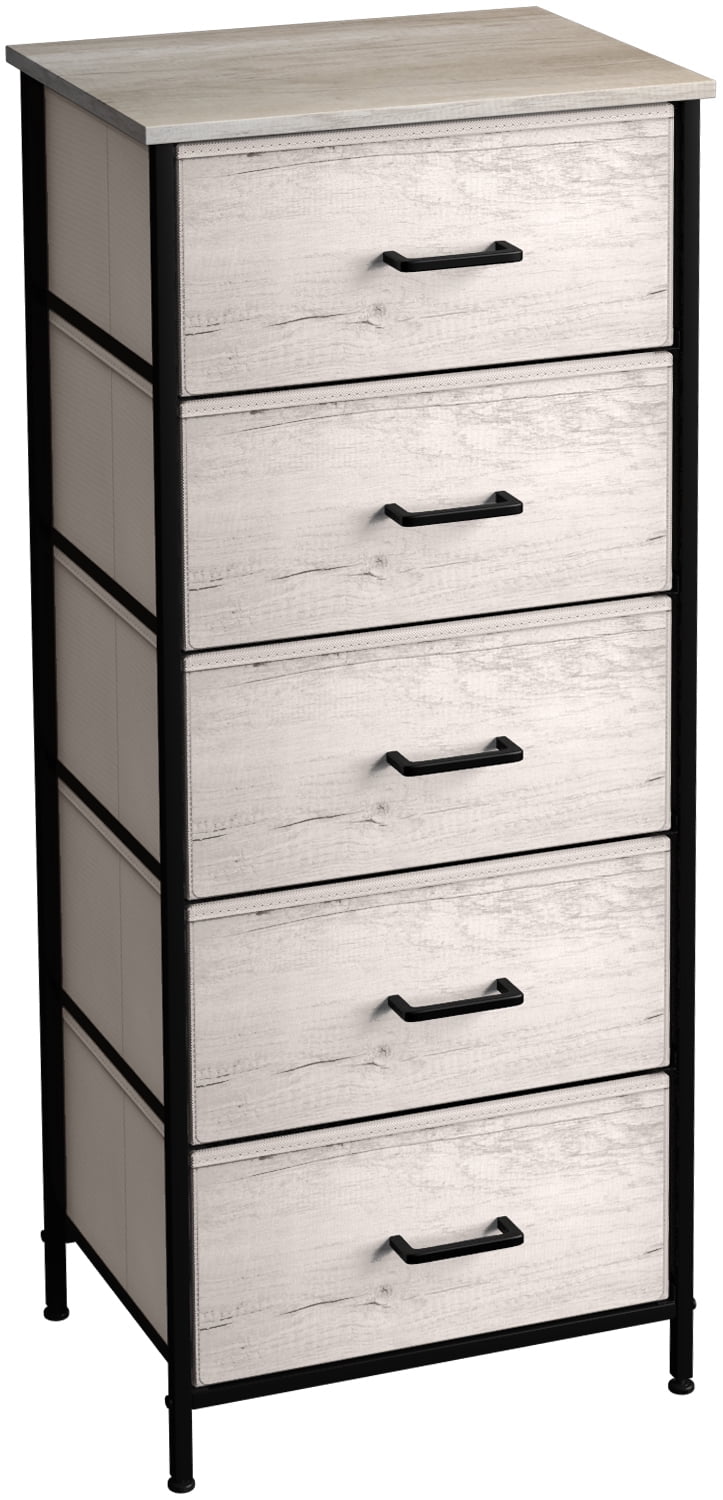 Sorbus Tall Fabric Storage Dresser - Stand Up Tower of Drawers for Bedroom, Dorm, Closet, Living Room, Entryway, & More - Skinny Nightstand Organizer - Image 7