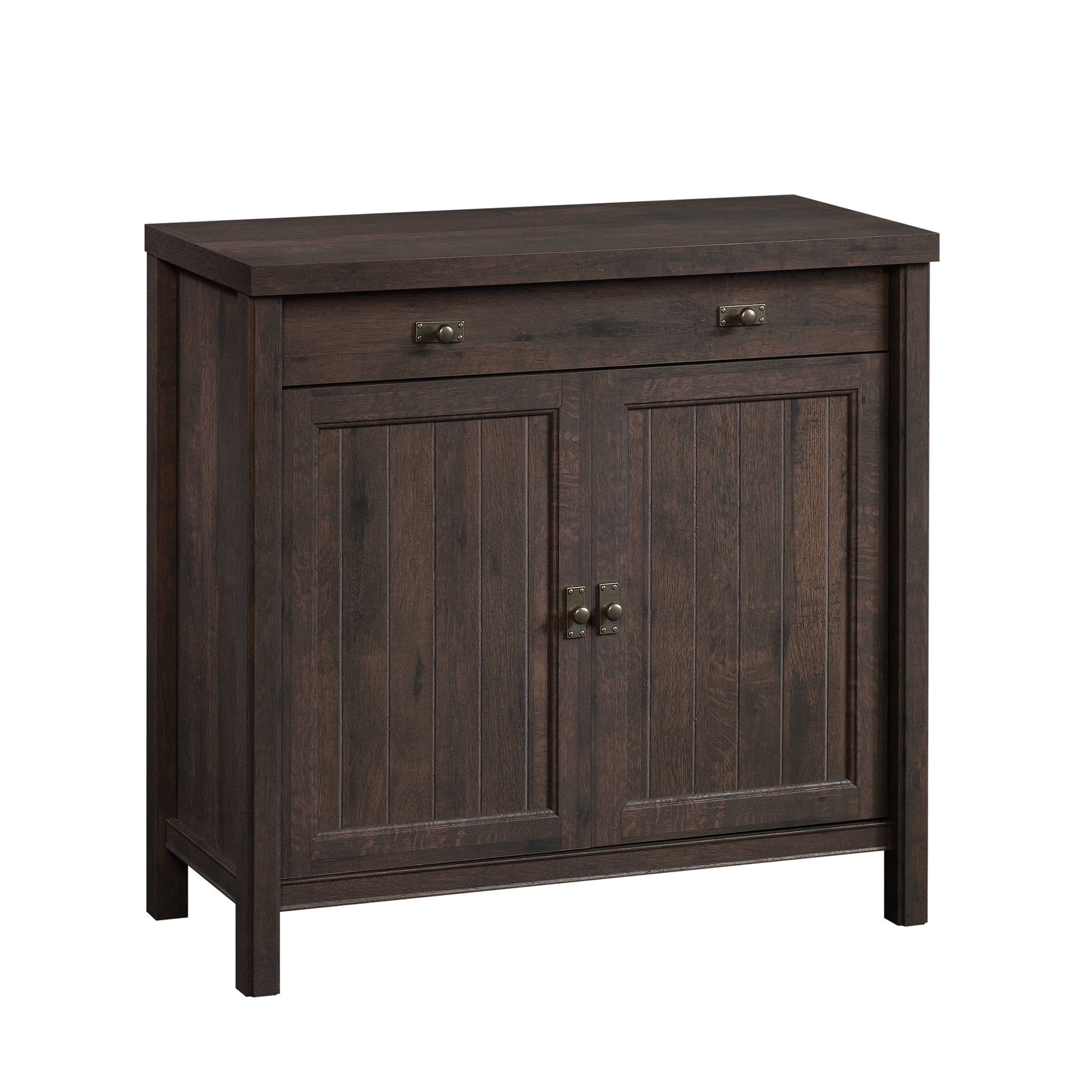 Sauder Costa Library Base Cabinet, Coffee Oak Finish - Image 6