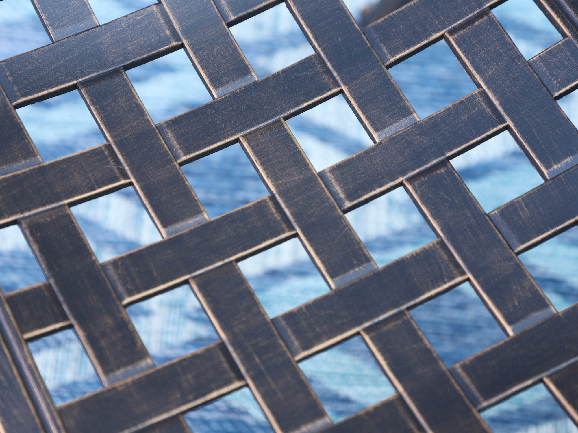 MF Studio 2-Piece Cast Aluminum Outdoor Patio Dining Chairs with Curvy Appearance, Antique Bronze - Image 10