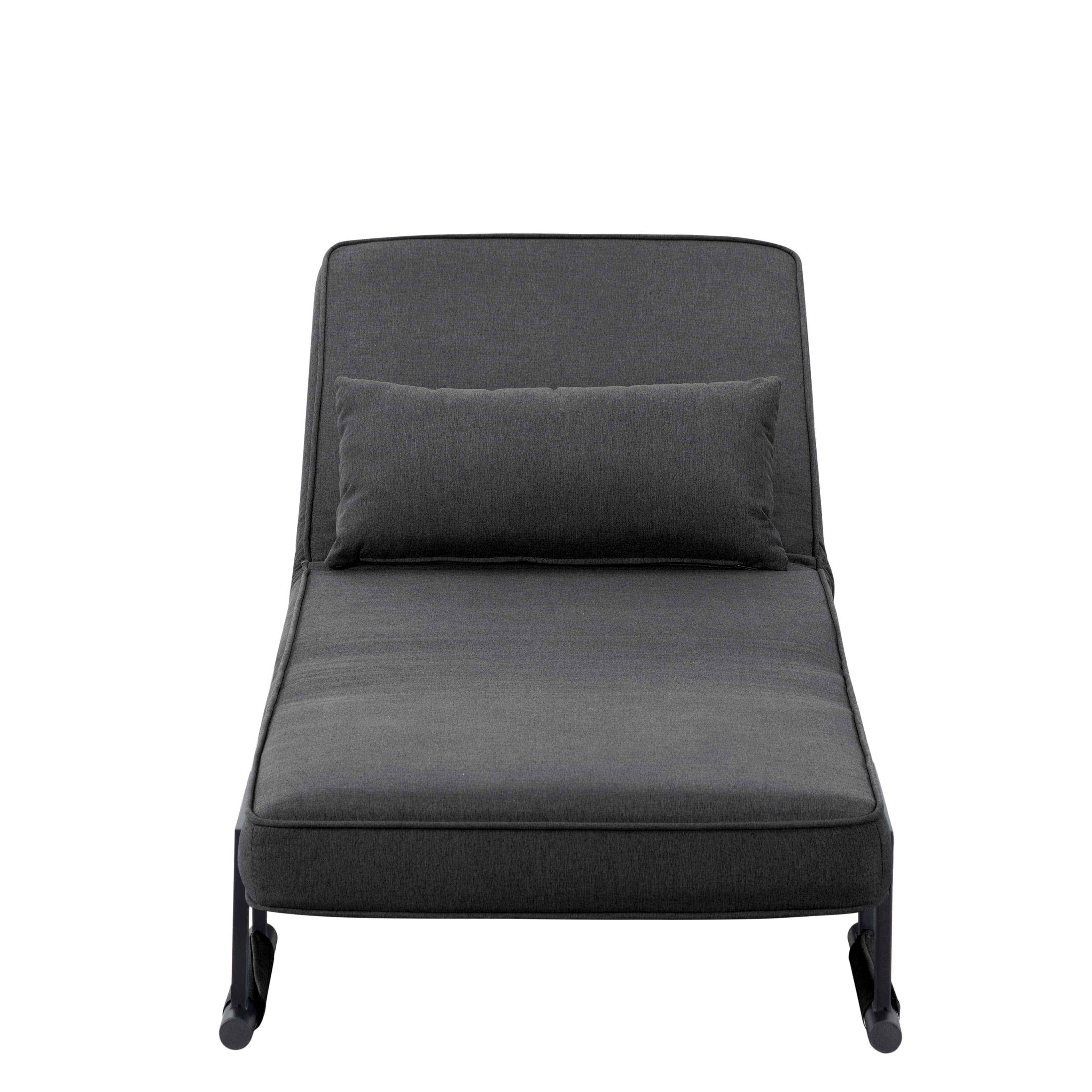 BSHTI 26”Folding Arm Chair Lounge 4-in-1, Convertible Sofa Bed, Modern Sofa Bed,for Small Spaces,Living Room,Guest Room,Office(Dark Gray) - Image 29