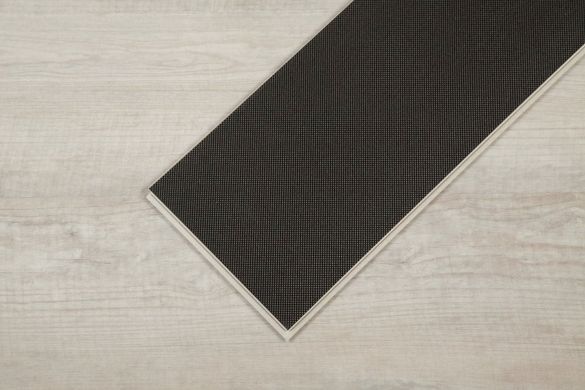 Dekorman Silverlake Creamy Elm Click-Locking, 48in L x 7.1in W x 5mm/20mil Waterproof Click Lock Luxury Vinyl Plank Flooring (23.64 Sq.ft./Case) - Image 5