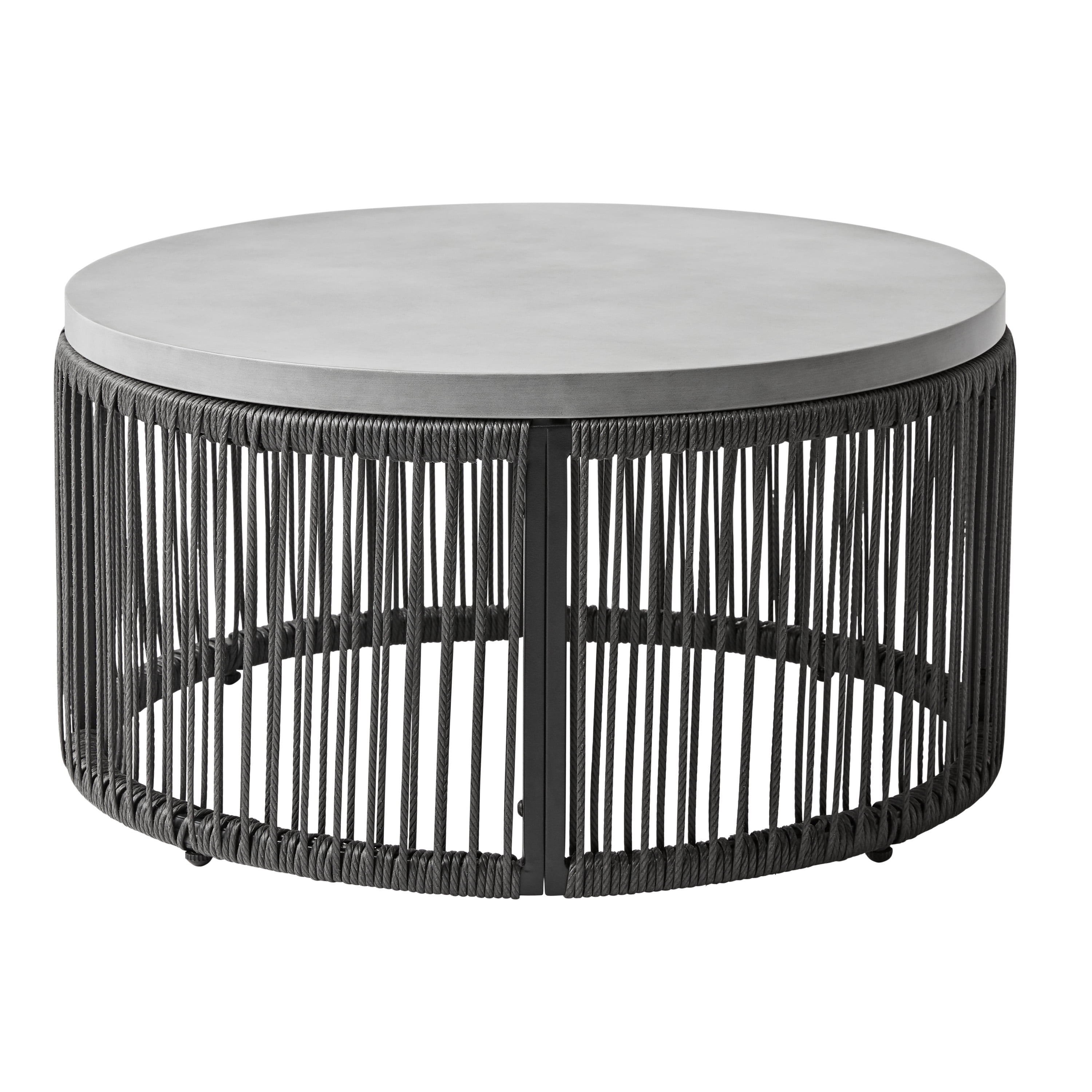 Mainstays Lawson Ridge 3-Piece Steel Curved Outdoor Sectional Set with Cushions, Gray - Seats 4 - Image 2