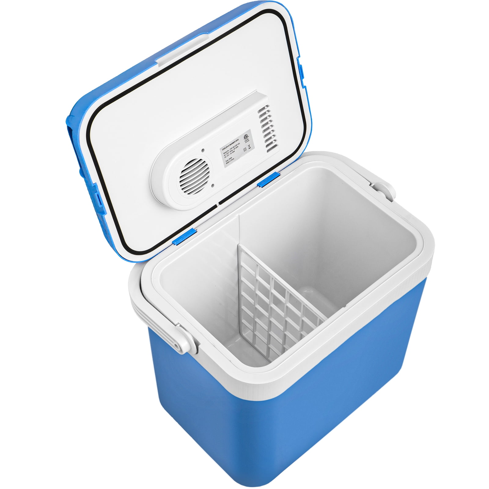 VEVOR Electric Cooler and Warmer, 34 Quart Portable Thermoelectric Fridge, Plug in Refrigerator with Collapsible Handle, 110V AC Home Power Cord & 12V Car Adapter for Camping Travel & Picnics - Image 5