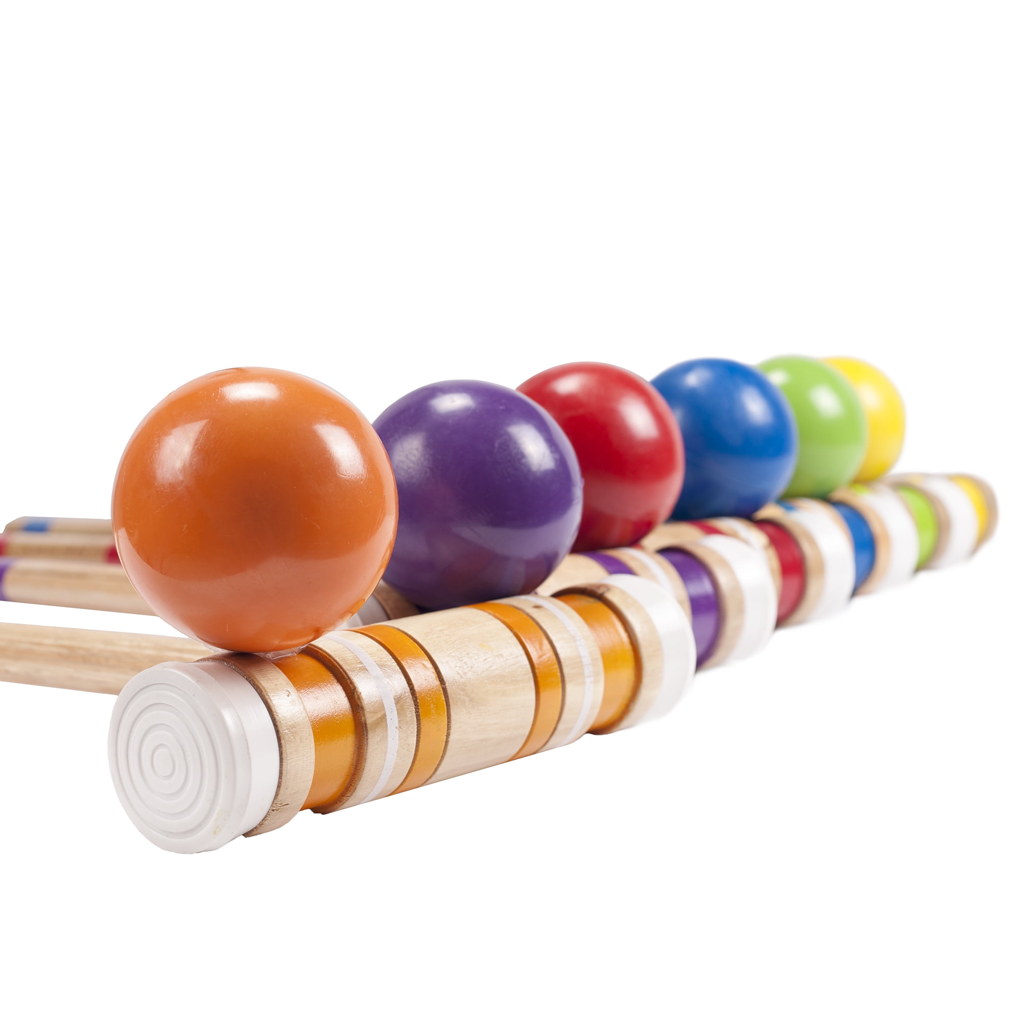 Complete Croquet Set with Carrying Case 6 Players by Hey! Play! - Image 4