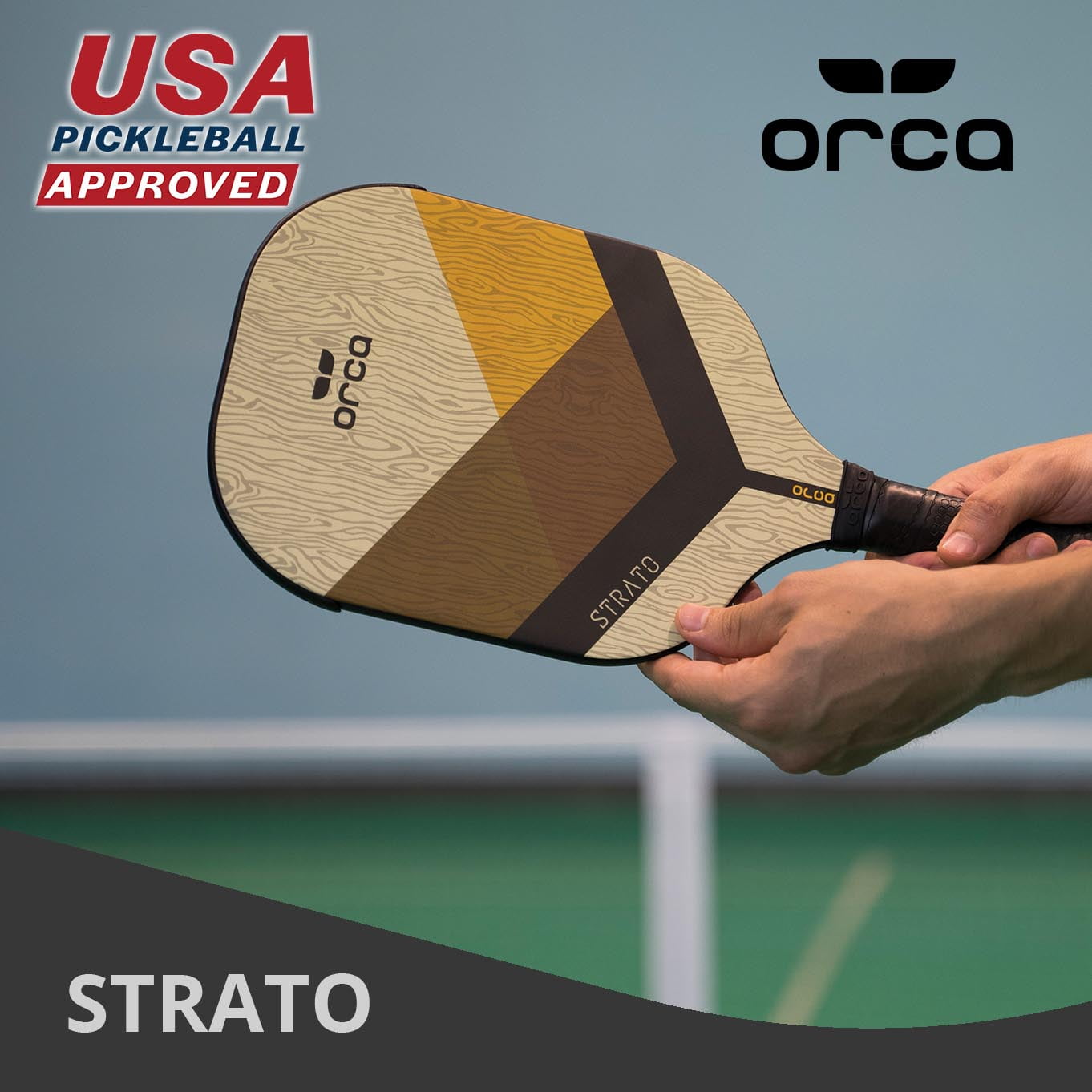 Strato Tournament Series Fiberglass Pickleball Paddle - Power Edition, 7.5 oz -by Orca - Image 2