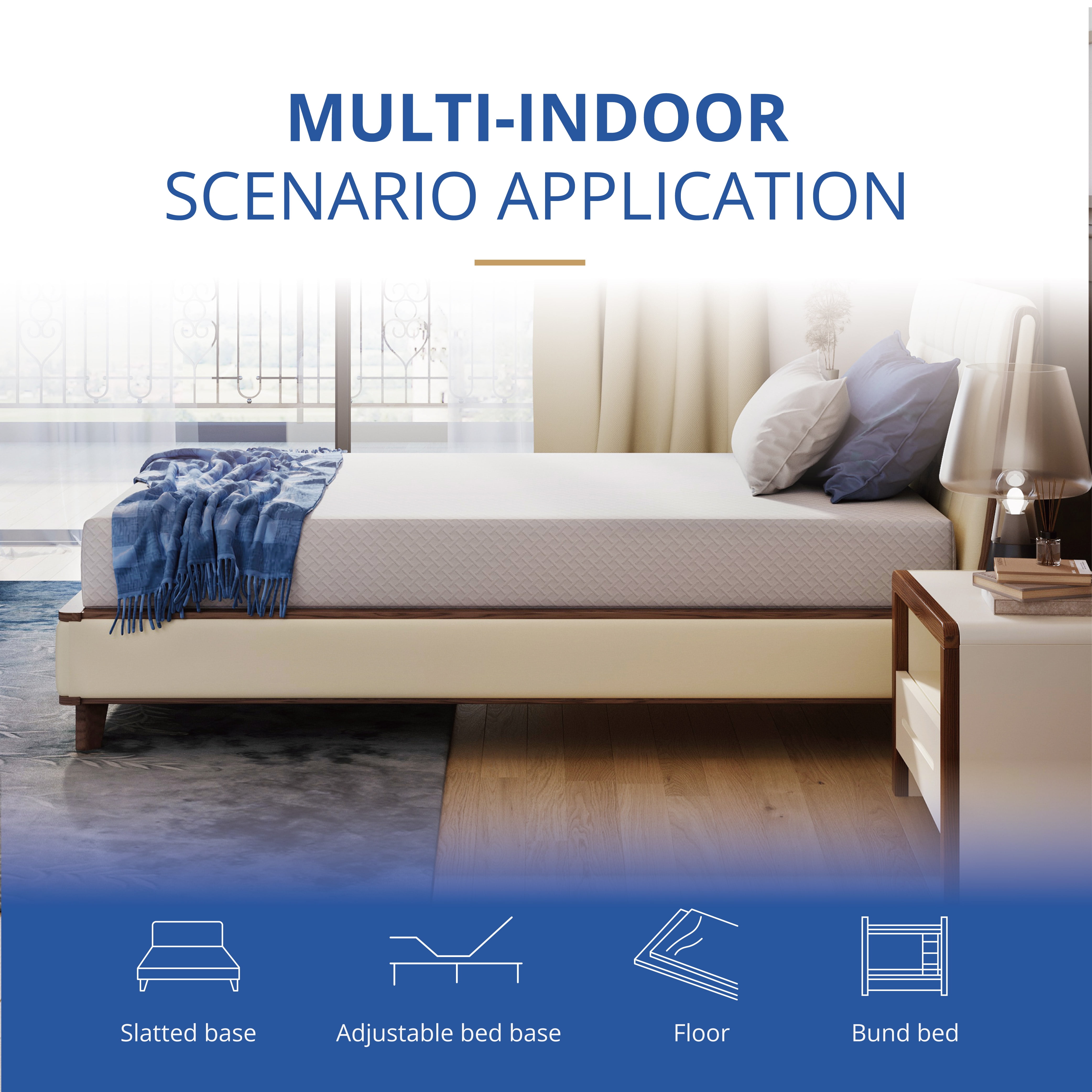 Arctus 8“ Twin Mattress, Gel Memory Foam Twin Size Mattress in a Box, Medium Firm - Image 9