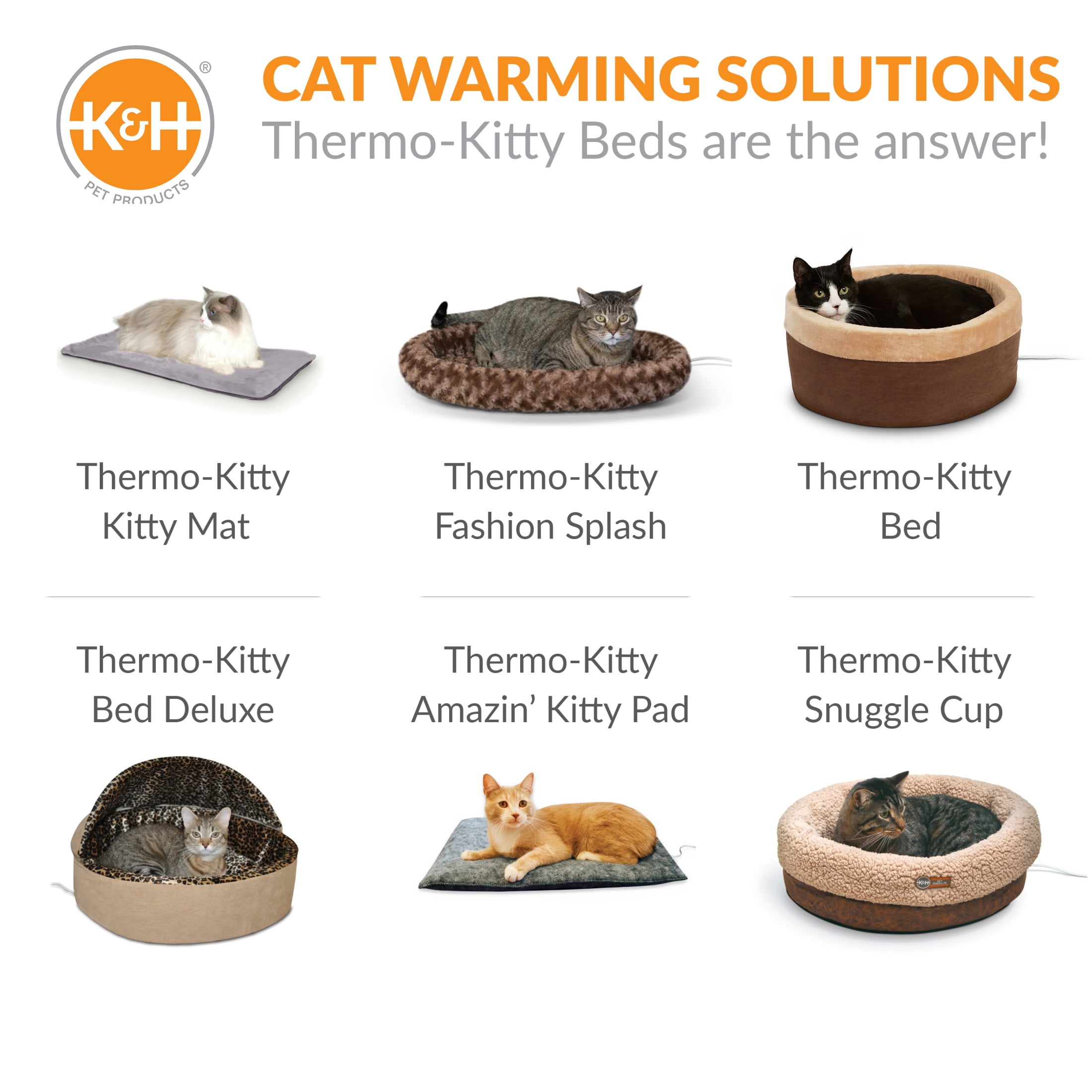 K&H Pet Products Thermo-Kitty Bed Indoor Heated Cat Bed Sage/Tan Small 16 Inches - Image 9