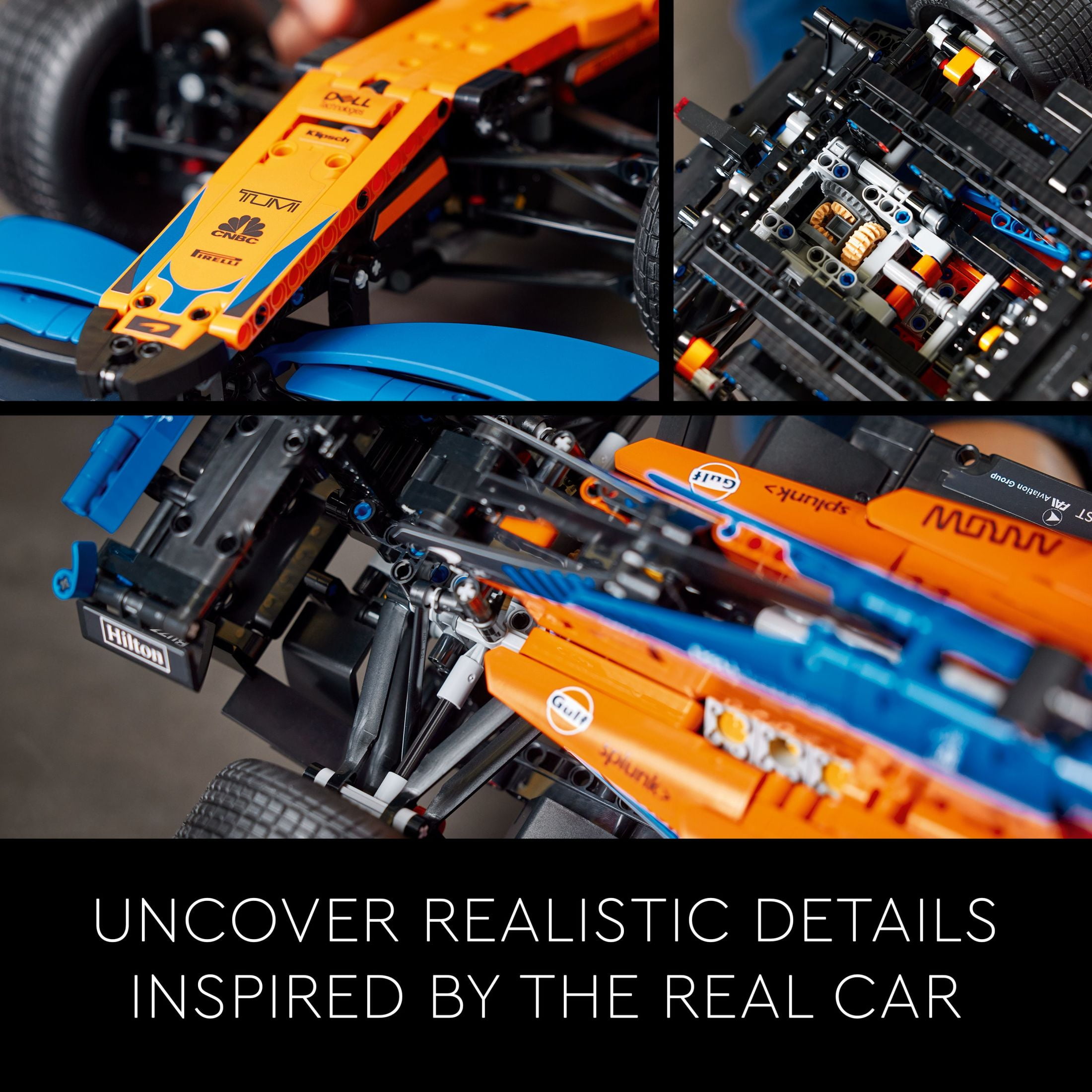 LEGO Technic McLaren Formula 1 Race Car Model Kit, F1 Birthday Gift Idea for Adults, 42141 - Image 4
