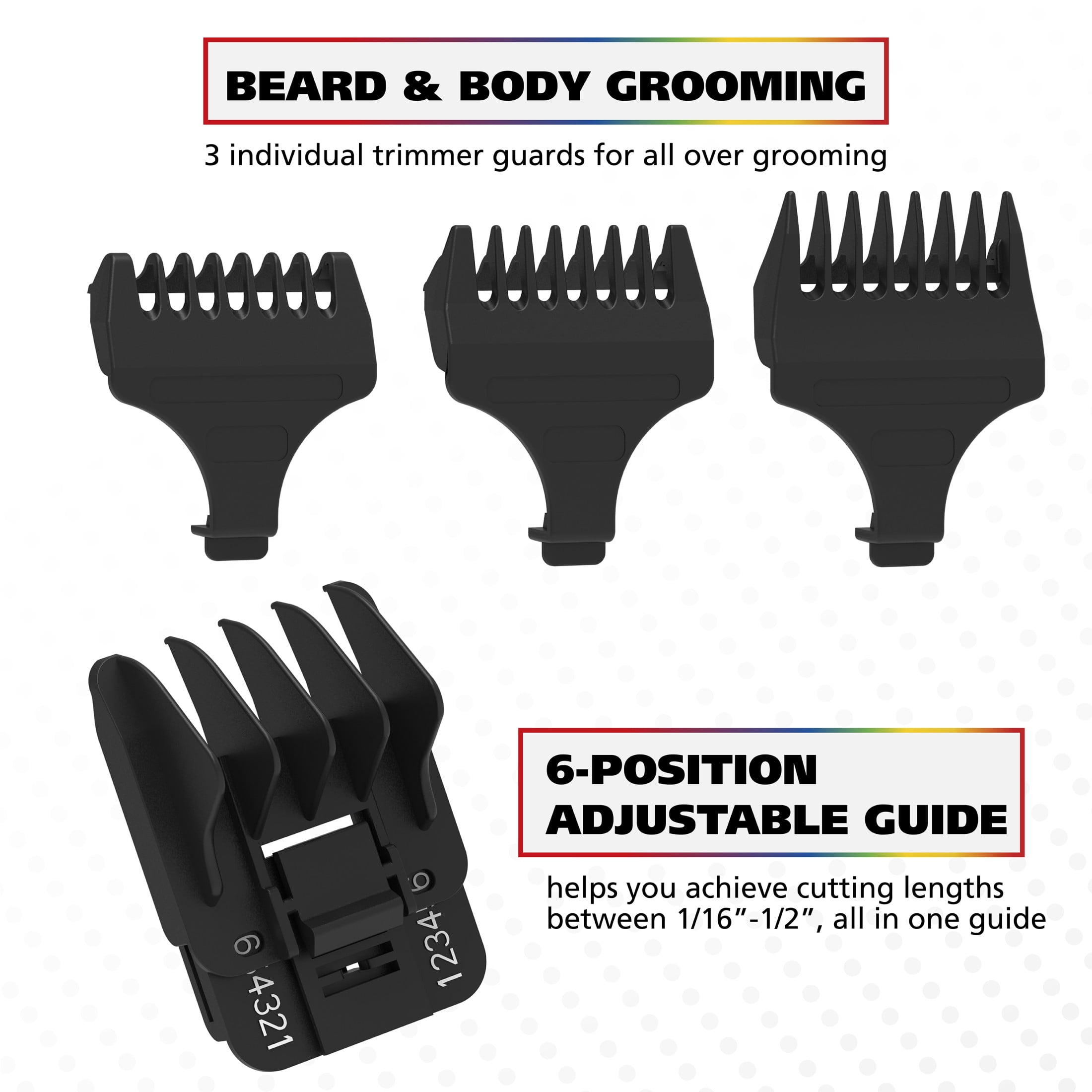 Wahl Pro Series Platinum Combo Kit for Men & Women, Premium Hair Clipper Black/ Corded 79804-100 - Image 9