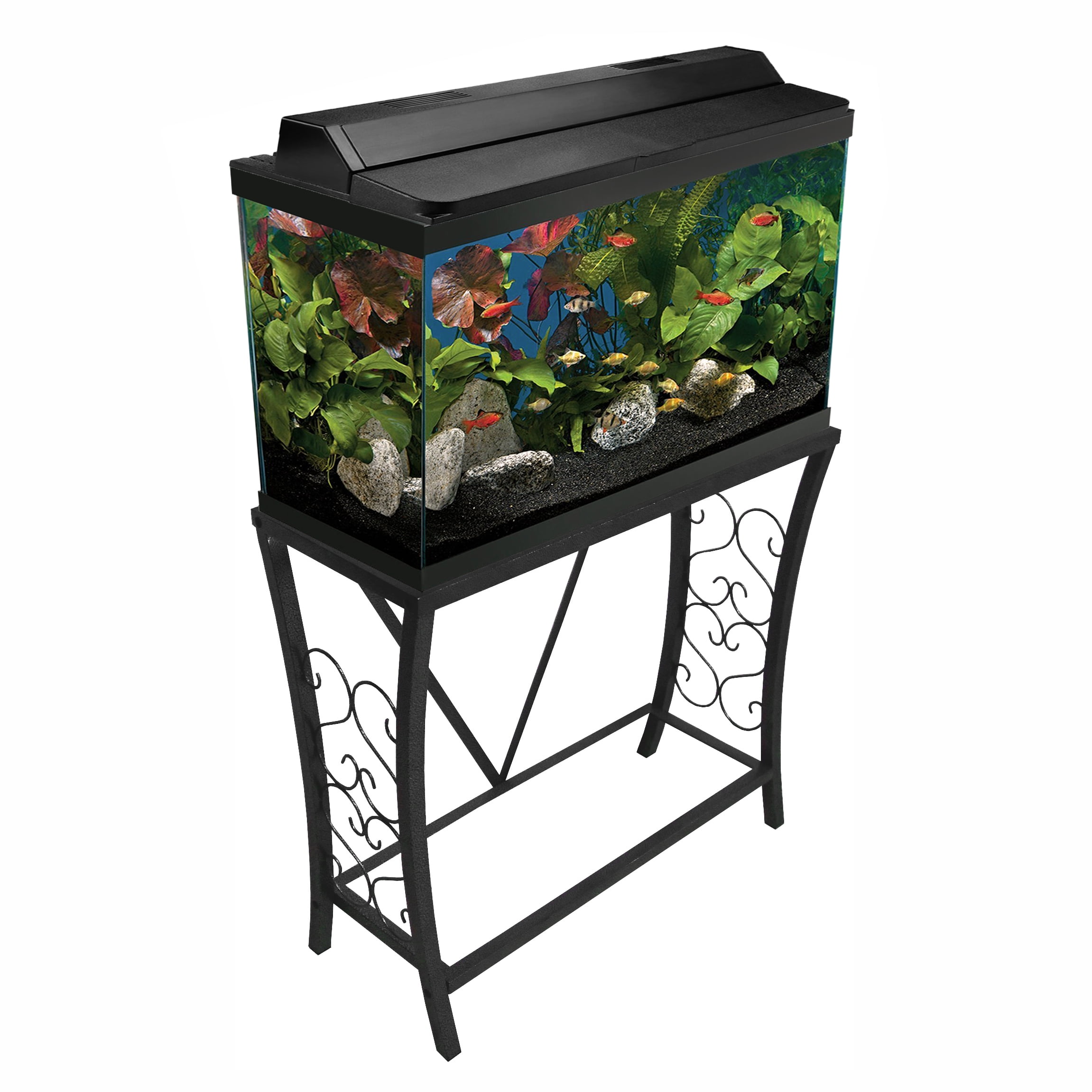 Aquatic Fundamentals 29 Gallon Metal Aquarium Stand - Image 4