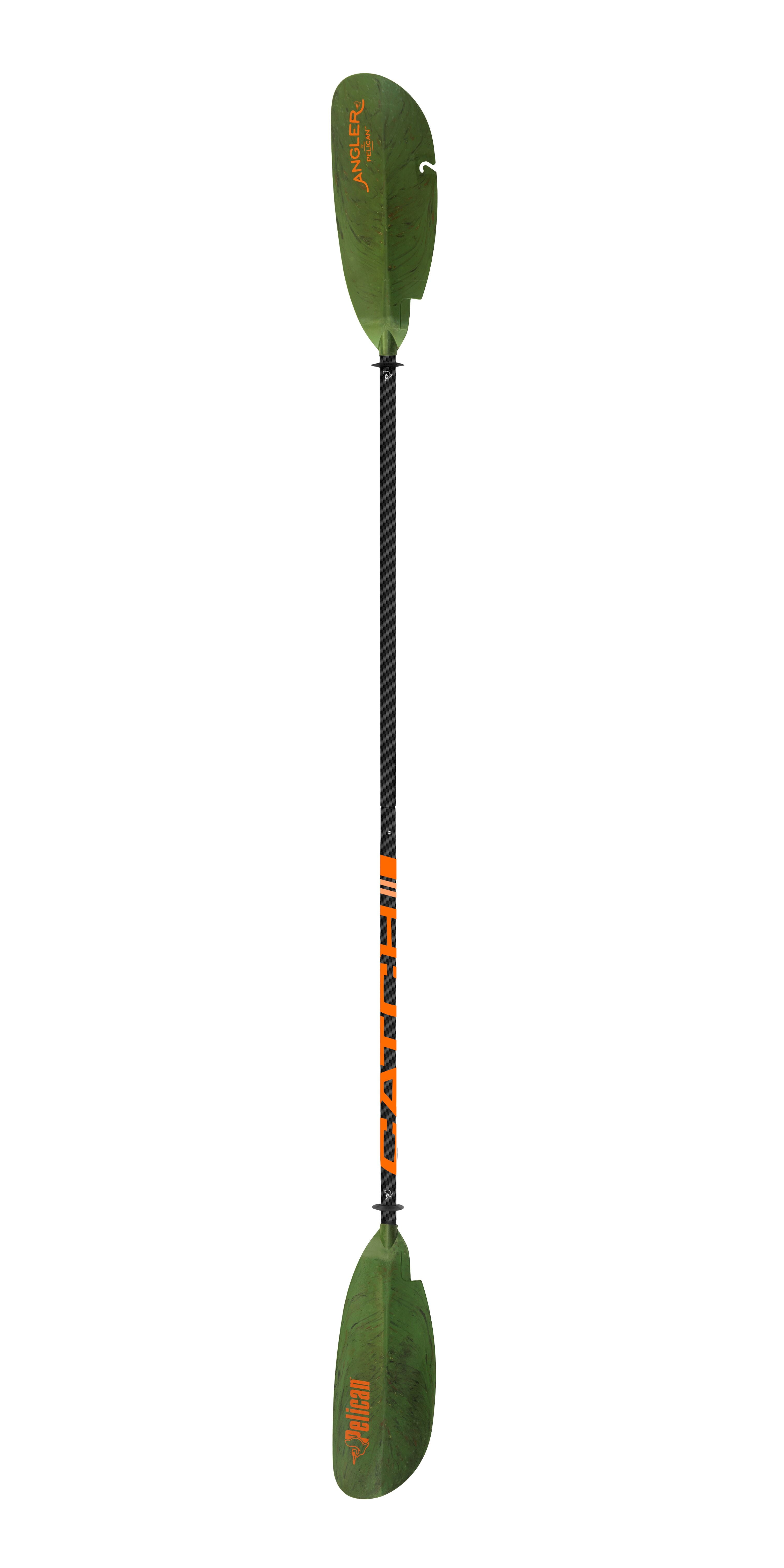 Pelican - The Catch Kayak Paddle - Adjustable Fiberglass Shaft - 102.4 in - Olive Camo - Image 6