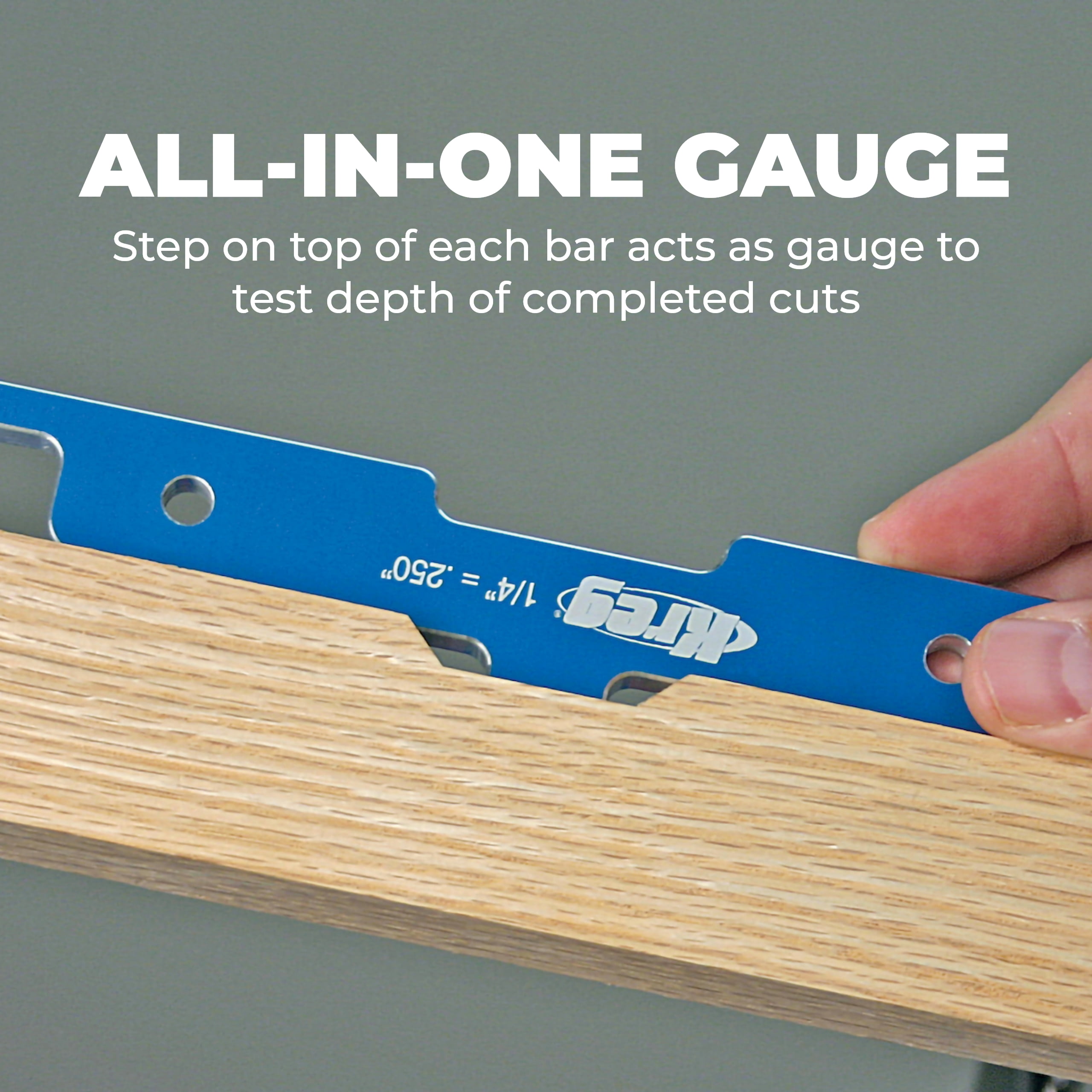 Precision Router Table Setup Bars - Set of 7 - Image 3