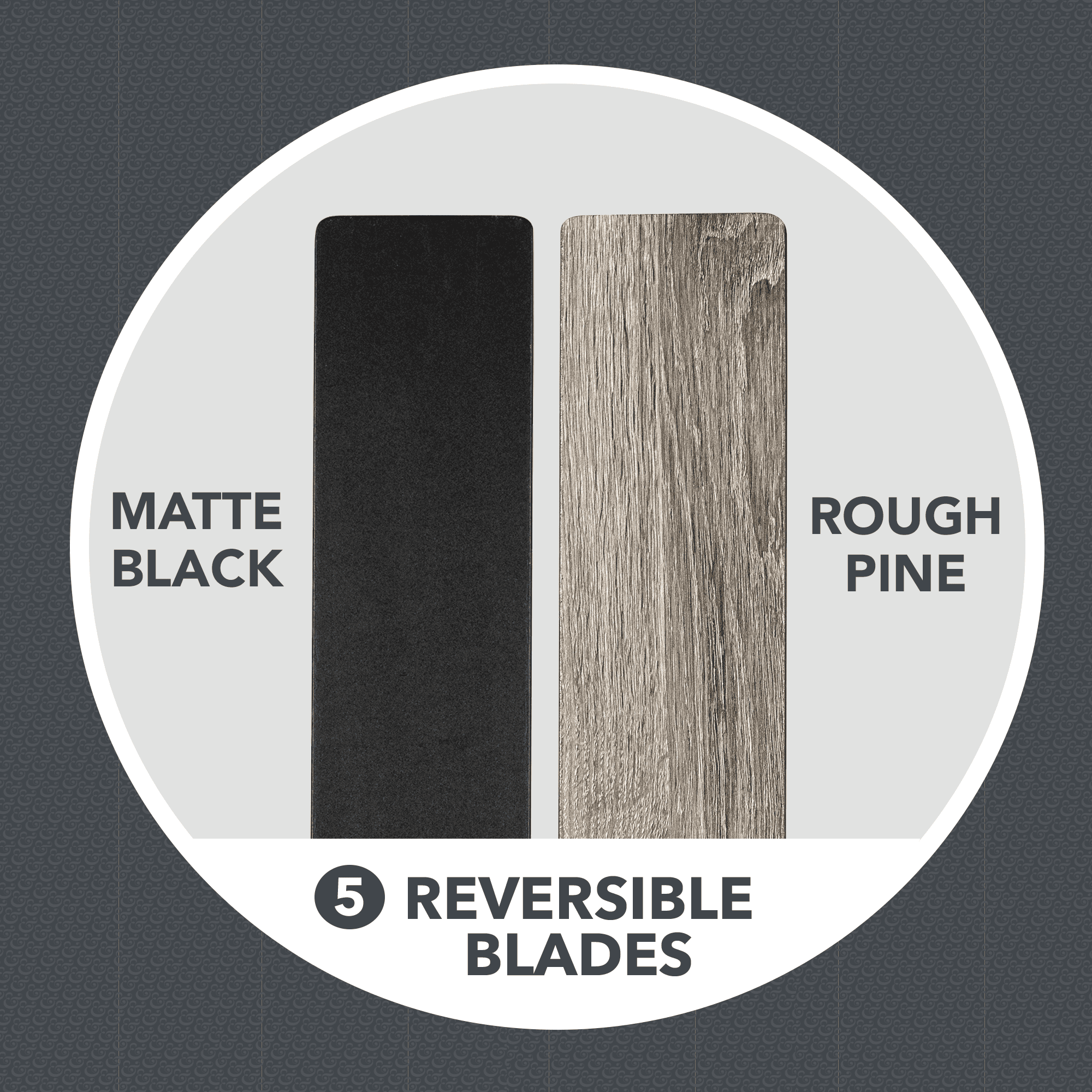 Better Homes & Gardens 56" Black Large Indoor Ceiling Fan with Color Changing Light 6 Blades Remote and Reverse Airflow - Image 8