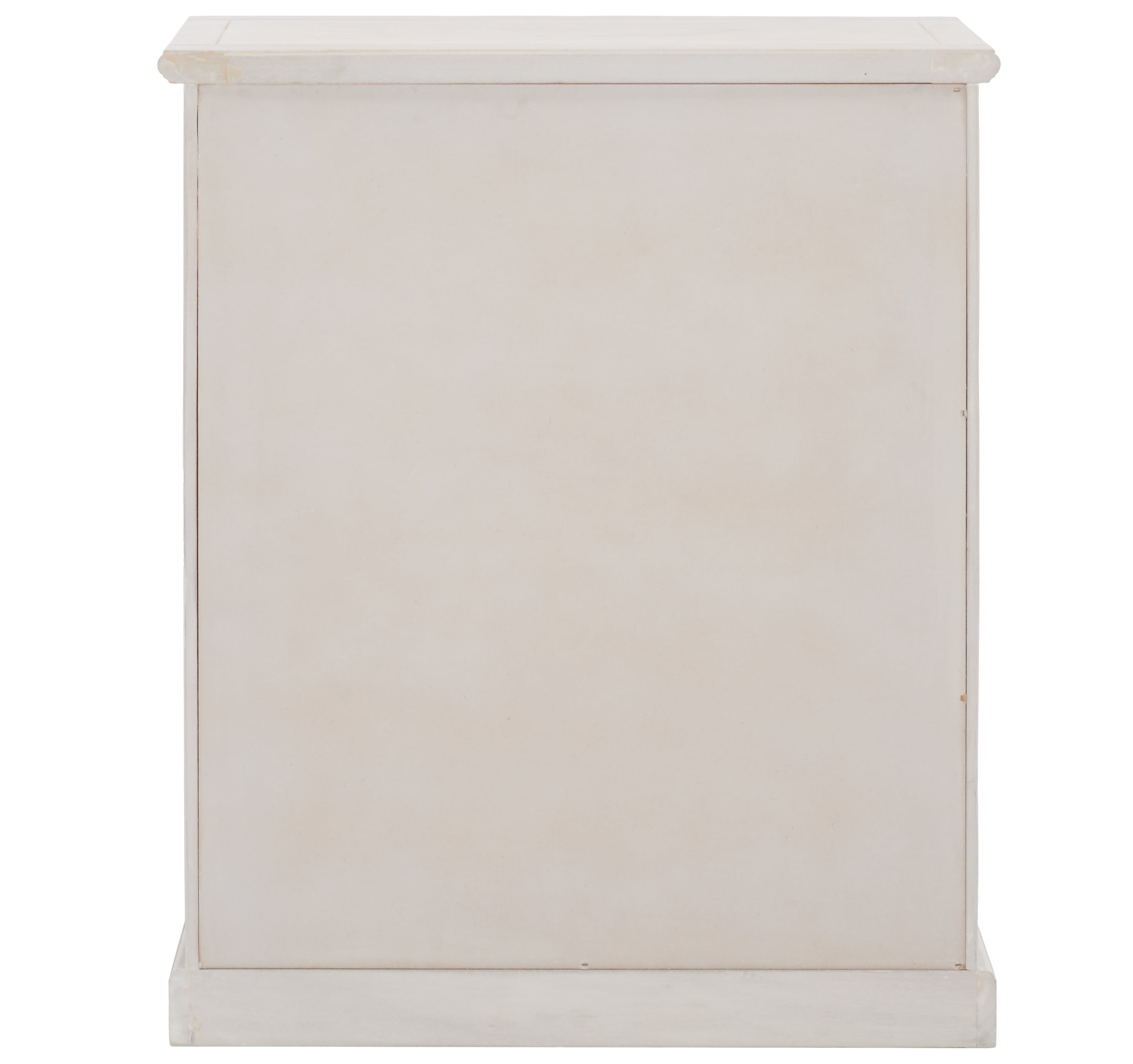 SAFAVIEH Maralah Country Transitional Bookcase with 5 Shelves, White Wash (25 in. W x 10.6 in. D x 30.1 in. H) - Image 11