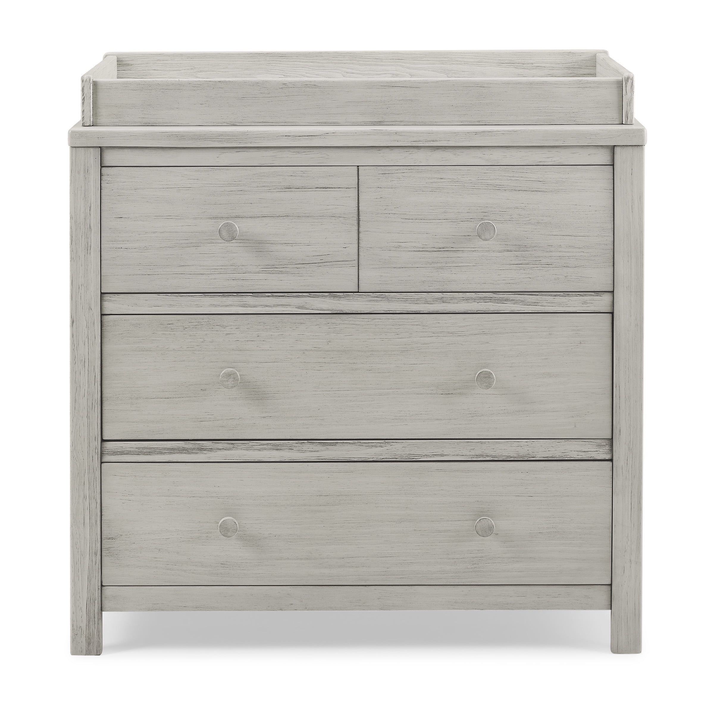 Delta Children Cambridge Changing Top Diaper Changing Table, Rustic Mist - Image 3