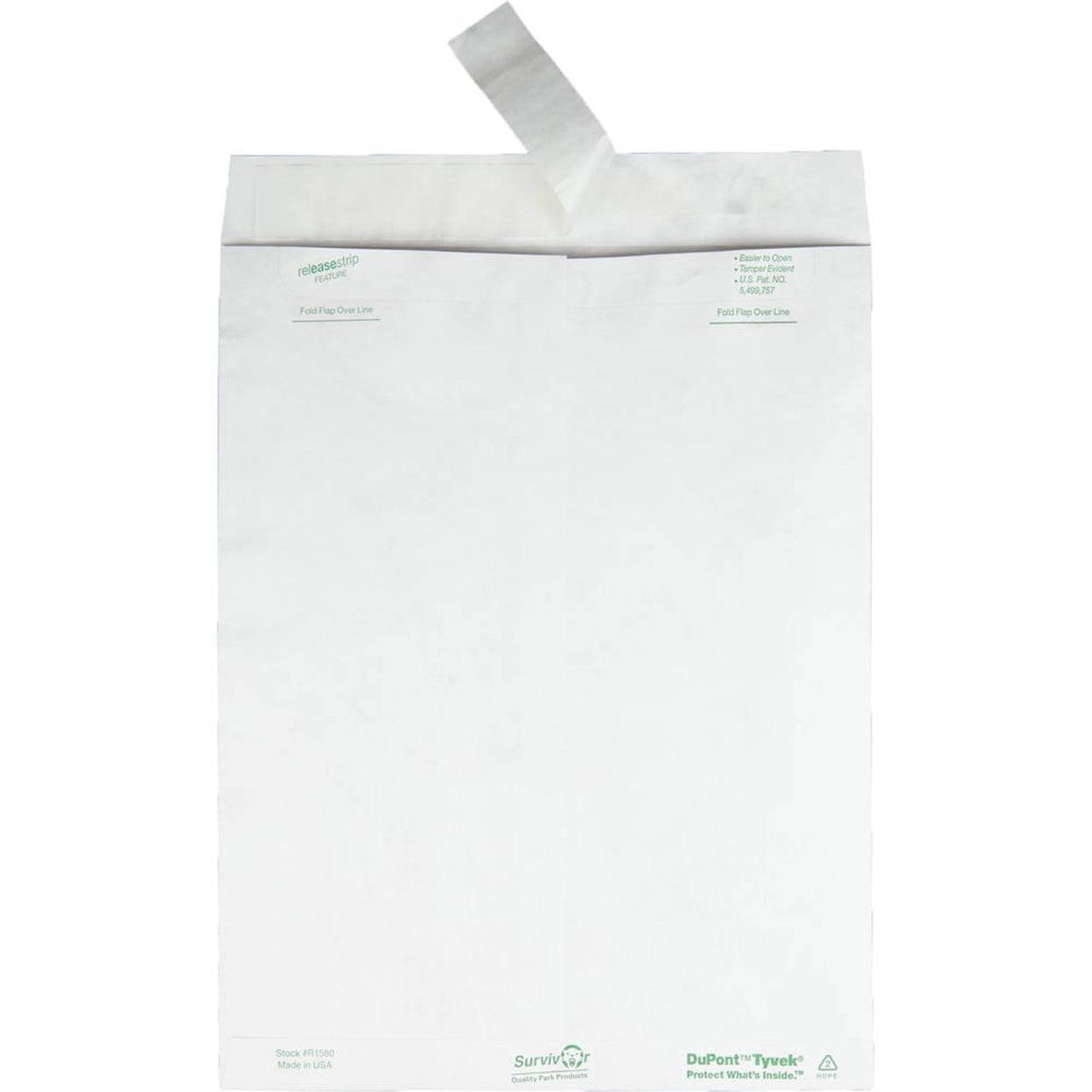 Survivor Tyvek Mailer, 10 x 13, White, 100/Box - Image 5