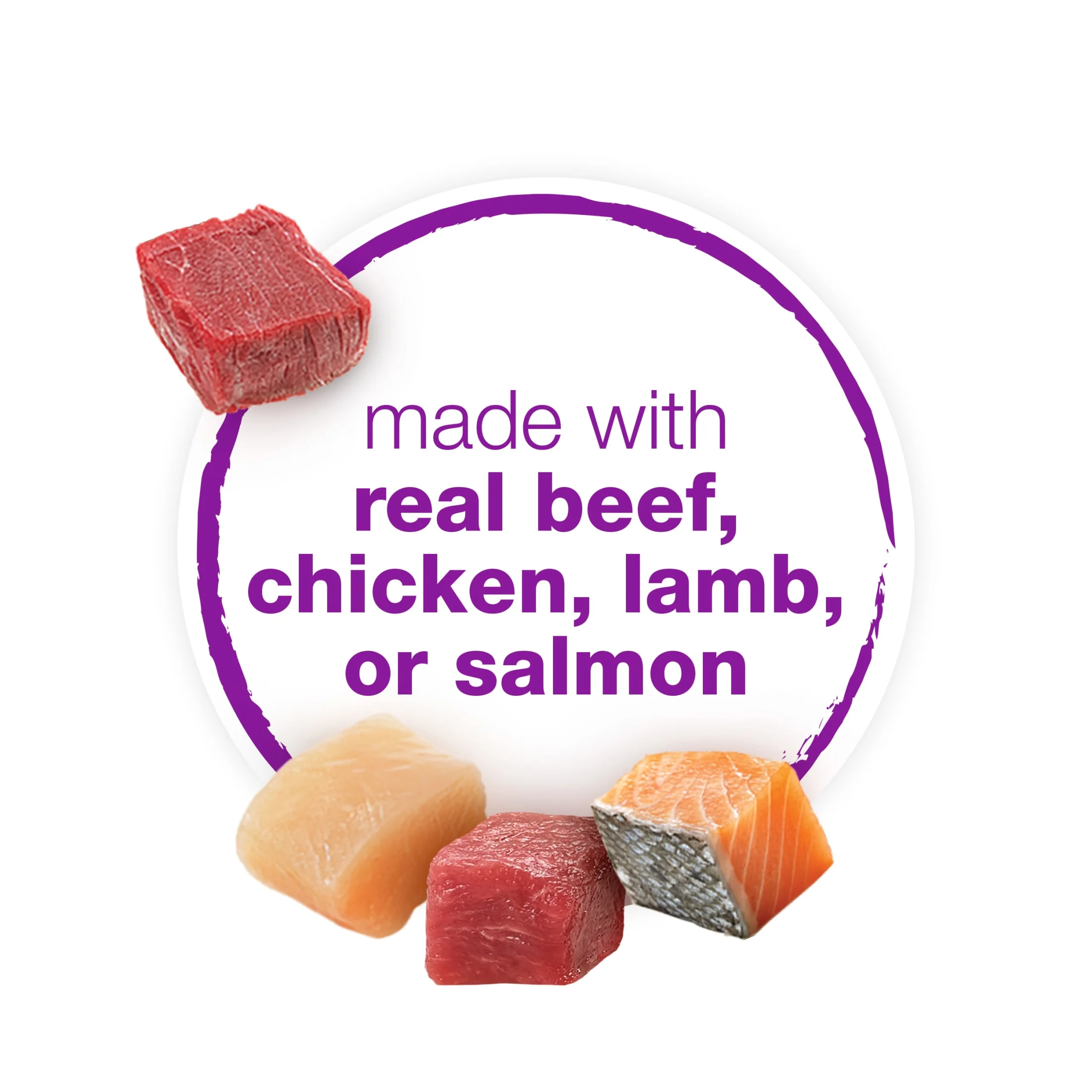 (3 pack) Purina Beneful Chopped Blends Wet Dog Food Soft Beef, Chicken, Salmon & Lamb, 10 oz Tubs - Image 4