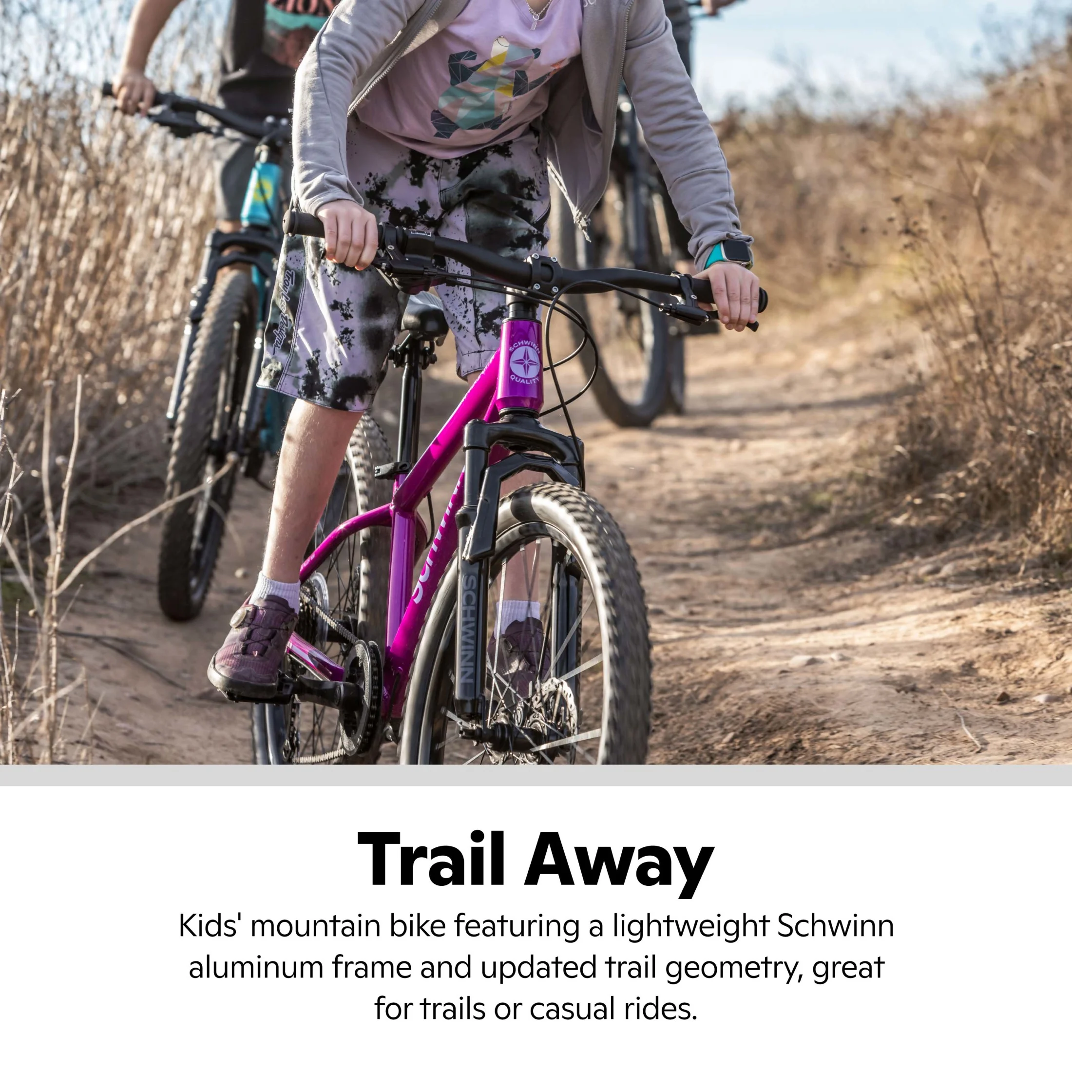 Schwinn 20" Axum Sport Kids Unisex Mountain Bike, Ages 8 and up, Teal - Image 5