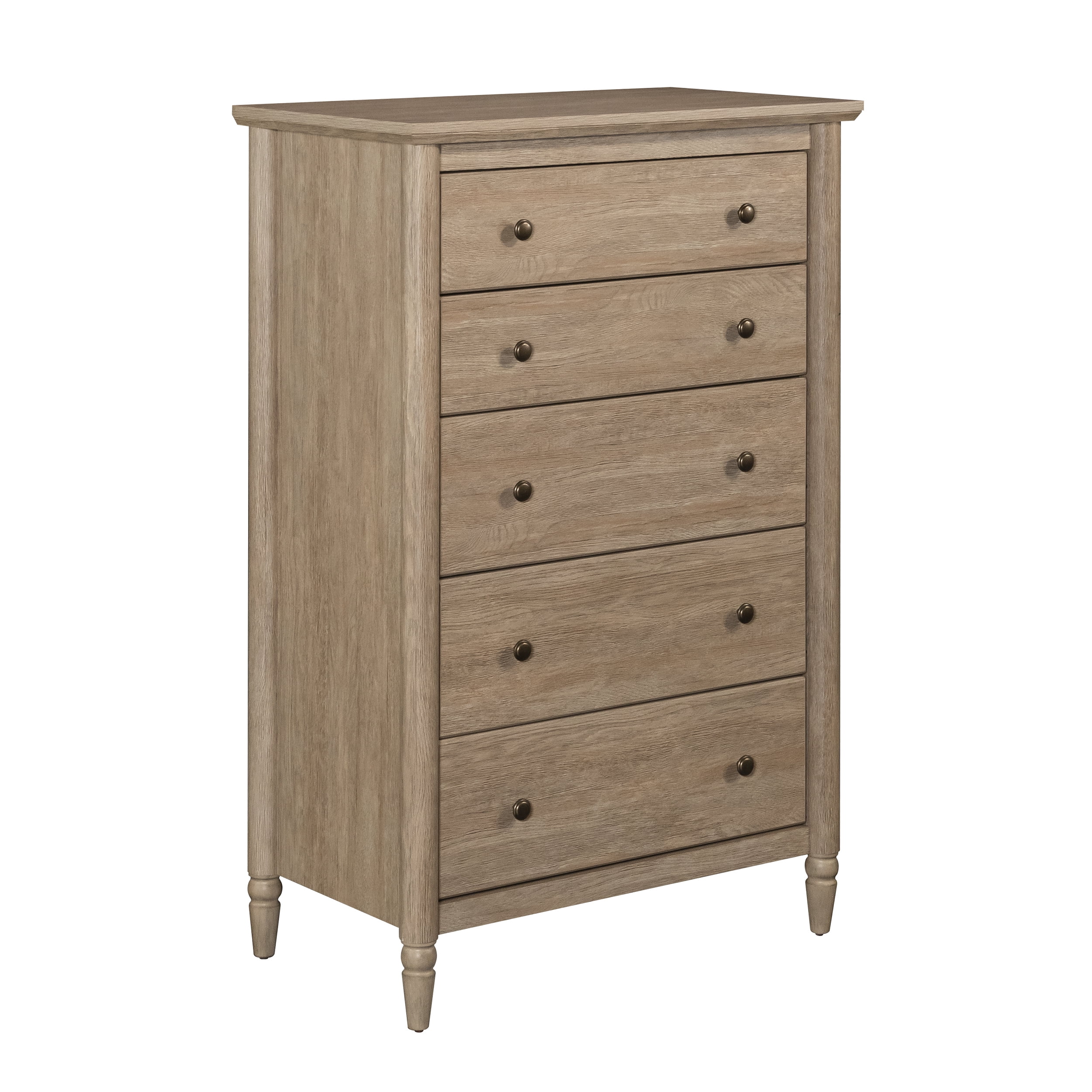 My Texas House Monroe 5-Drawer Dresser, Brushed Oak Finish - Image 2