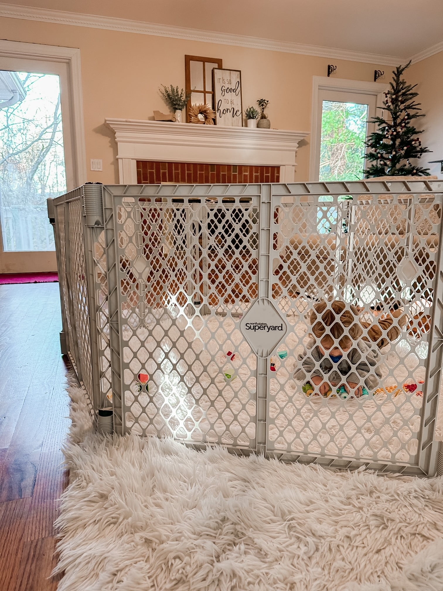 Toddleroo by North States Superyard Explorer Baby Play Yard, Gray Plastic - Image 12