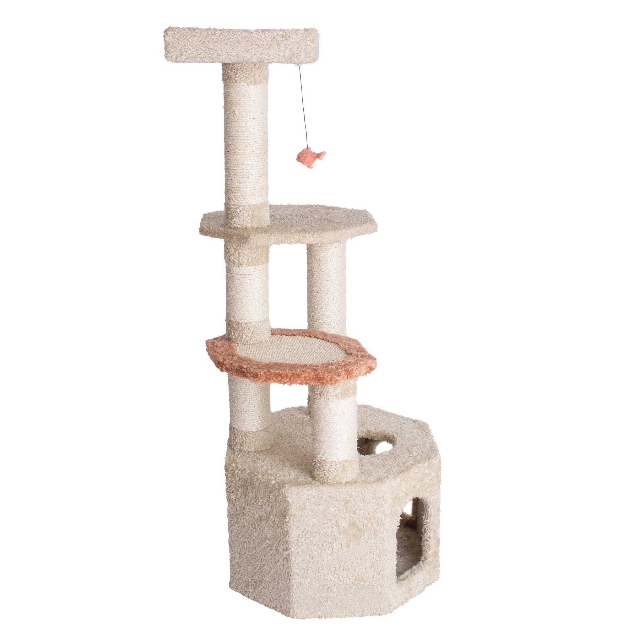 Armarkat Premium real wood Cat Tree Model X5703, Khaki - Image 9