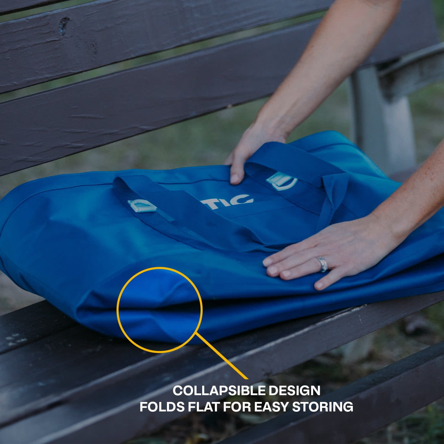 RTIC Everyday Insulated Tote Bag, 35 Ltr Cooler Bag, Leak-Free Interior, Fits 58 Cans, Olive - Image 4