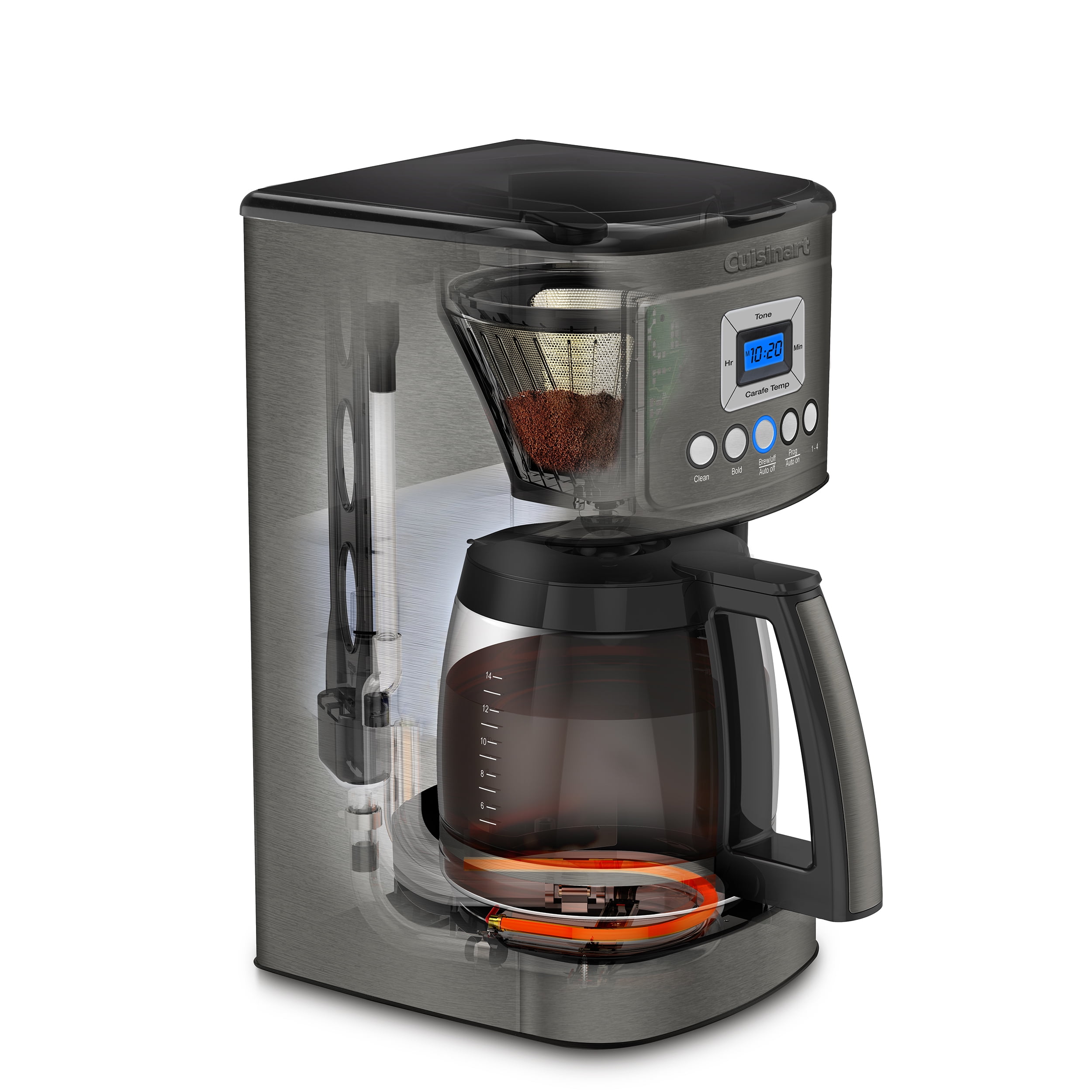 Cuisinart Perfectemp™ 14 Cup Programmable Coffeemaker, Black - Image 5