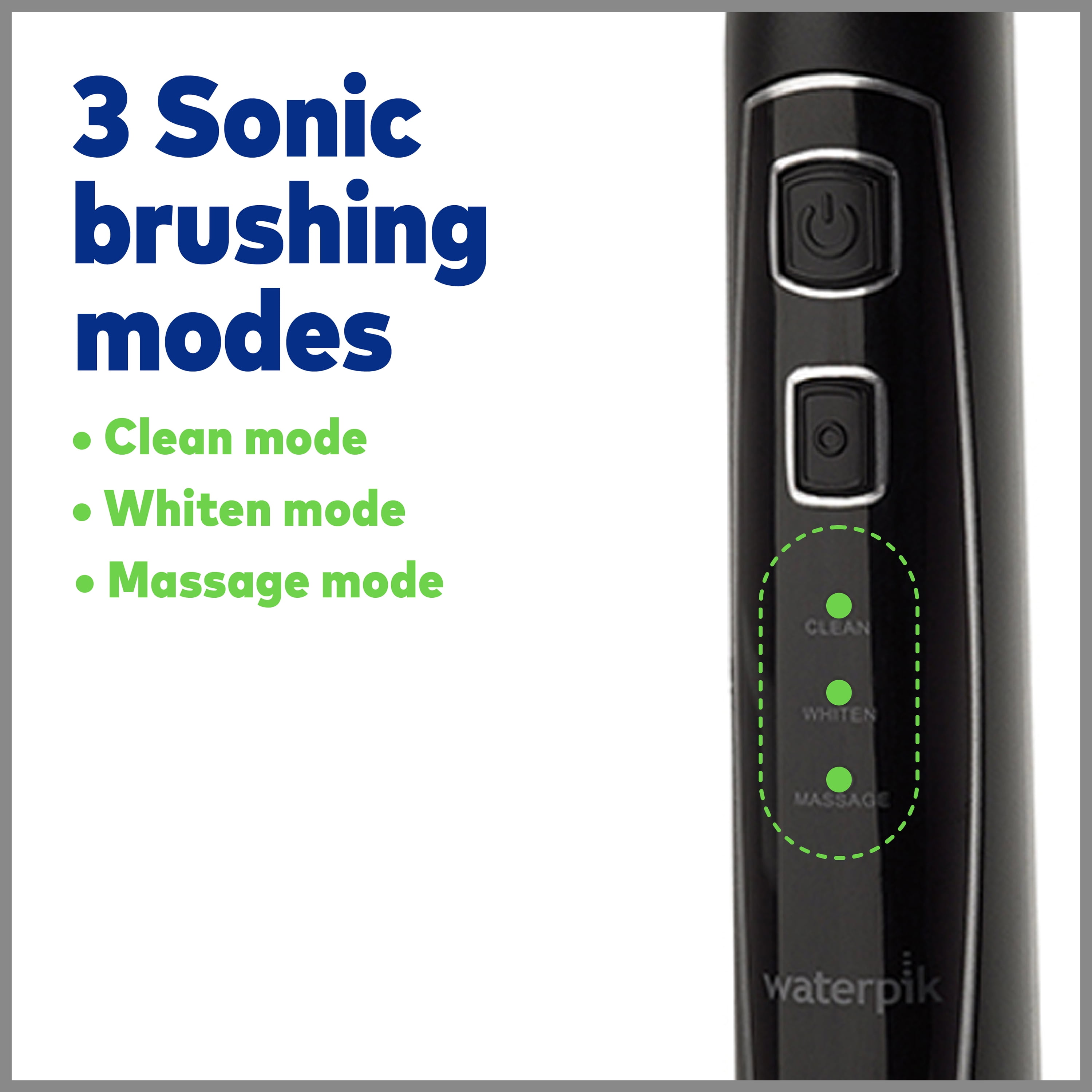 Waterpik Complete Care 5.0 Water Flosser + Sonic Toothbrush, Black - Image 4