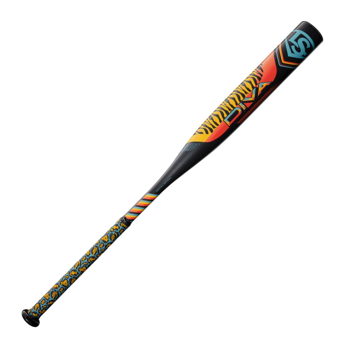 Louisville Slugger 2022 Diva (-11.5) Fastpitch Bat - Tiger Print, 27"/15.5 oz - Image 3
