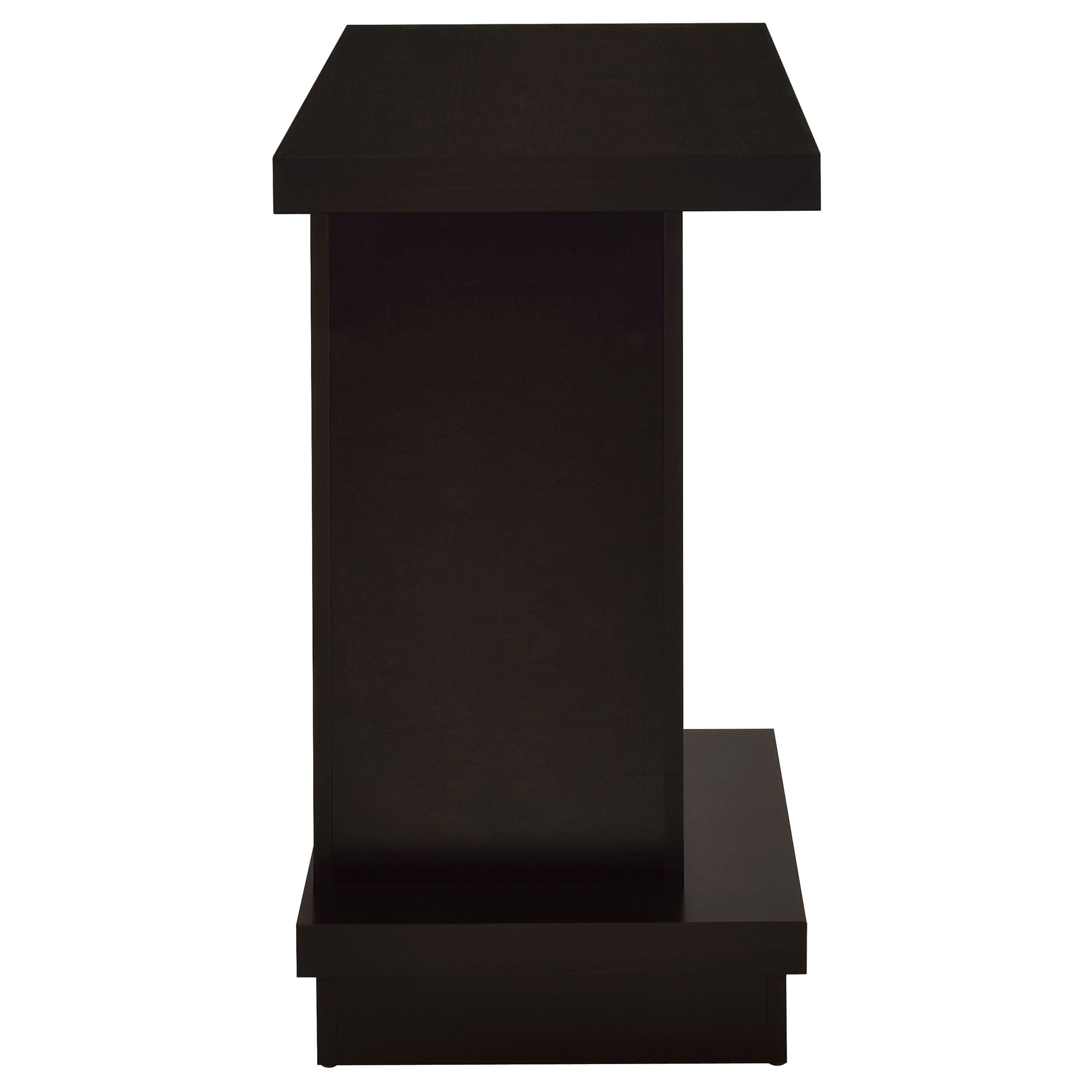 Reston Engineered Wood Pedestal Console Table Cappuccino - Image 5