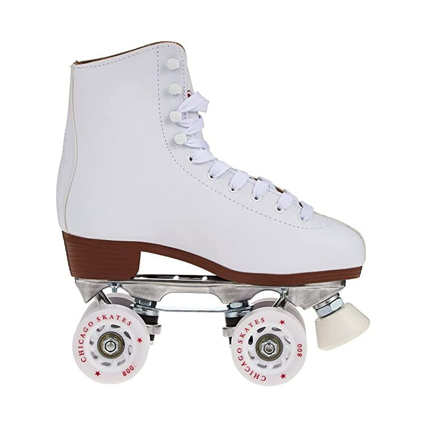 Chiacago Skate CRS800-11 Ladies Leather Rink Skates 2011, White - Image 2