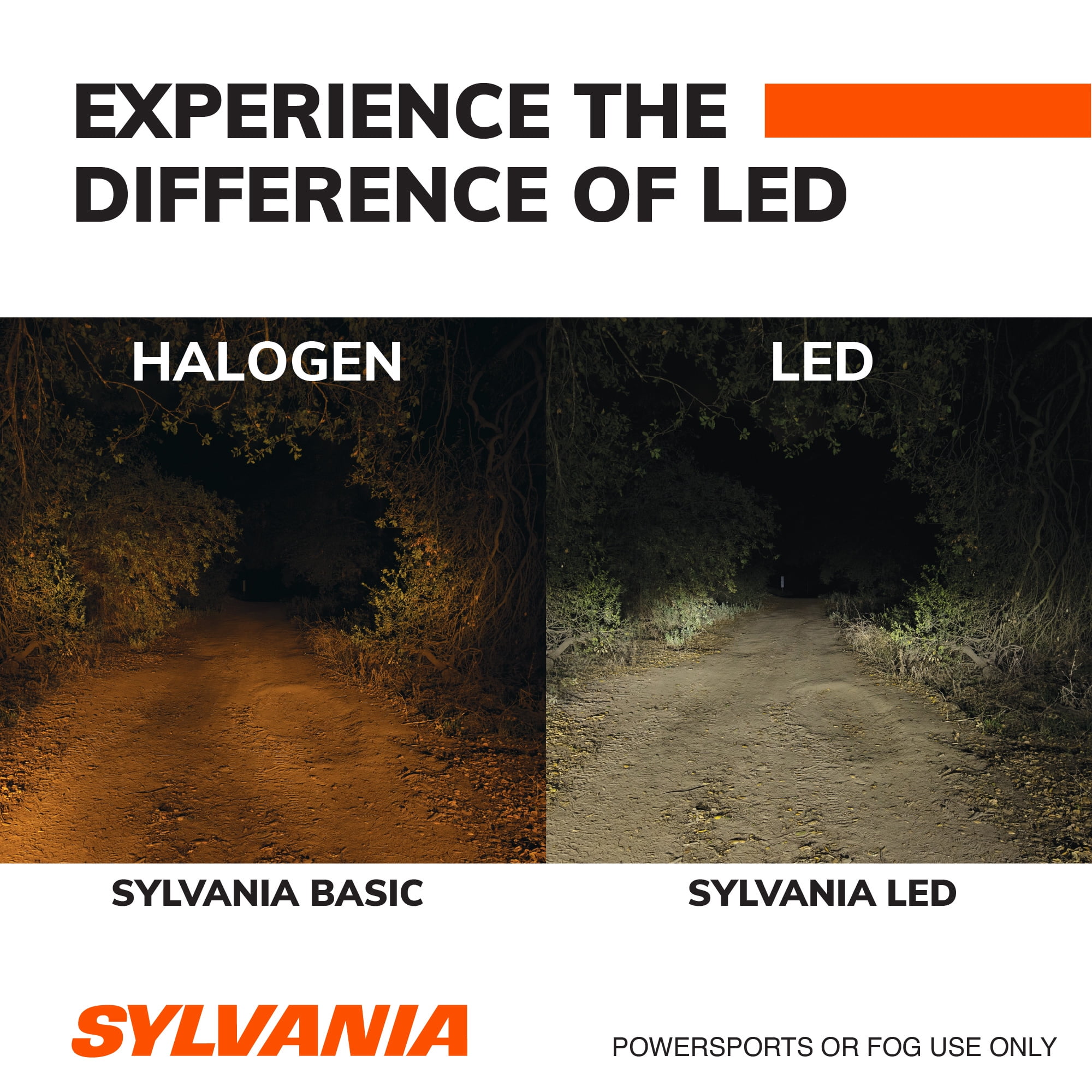 Sylvania H11 LED Fog Light and Powersport Bulb - 2 Pack, Compatible with Multiple Cars - Image 3