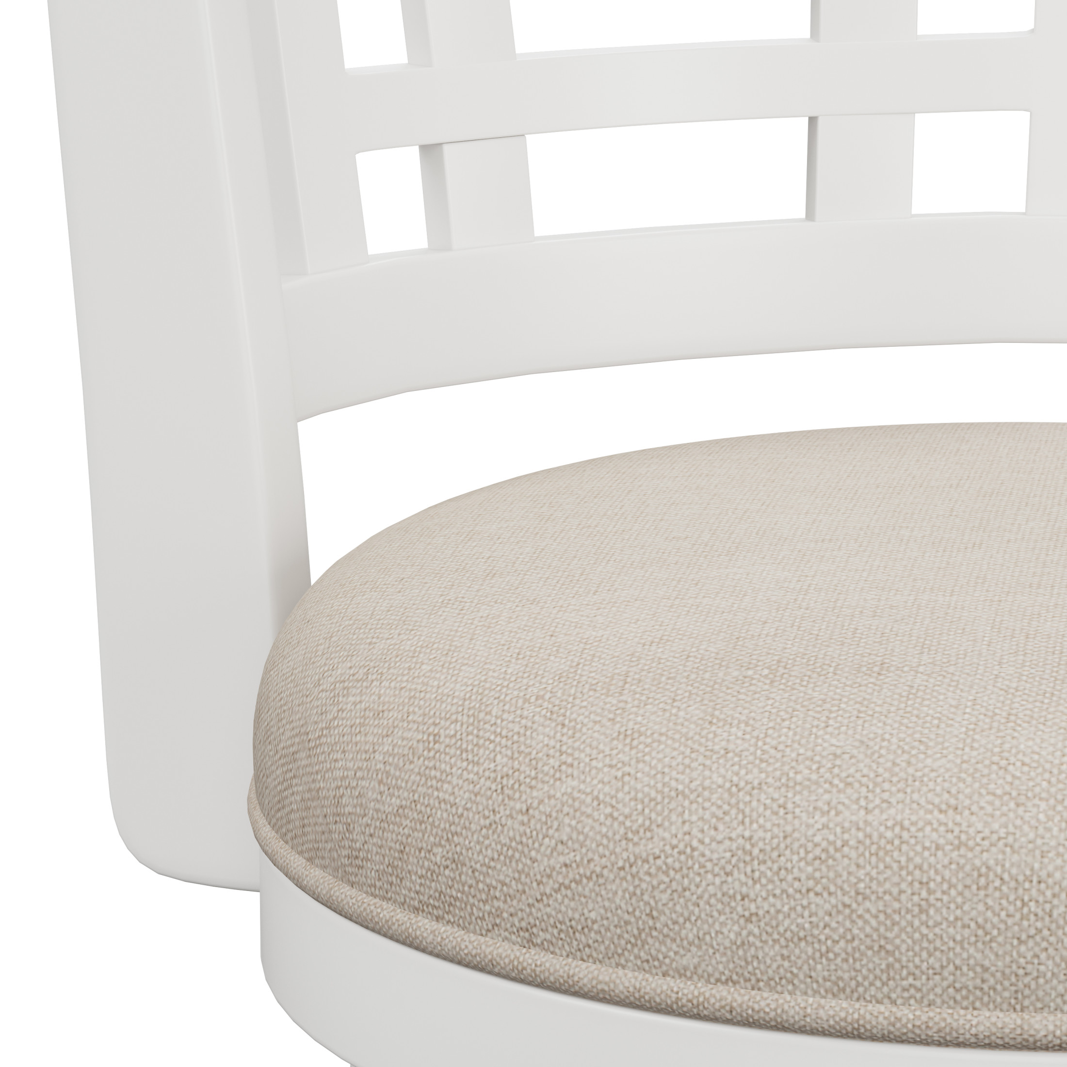 Hillsdale Furniture Fairfox Wood Counter Height Swivel Stool, White - Image 10