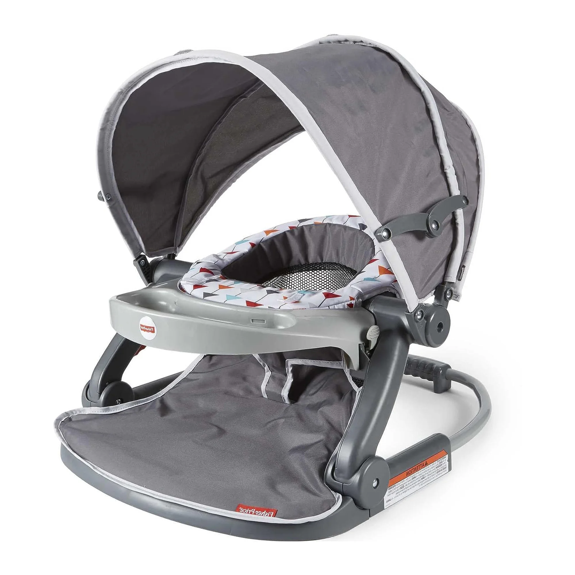 Fisher-Price Foldable Baby Travel Chair On The Go Sit Me Up Floor Seat - Image 10