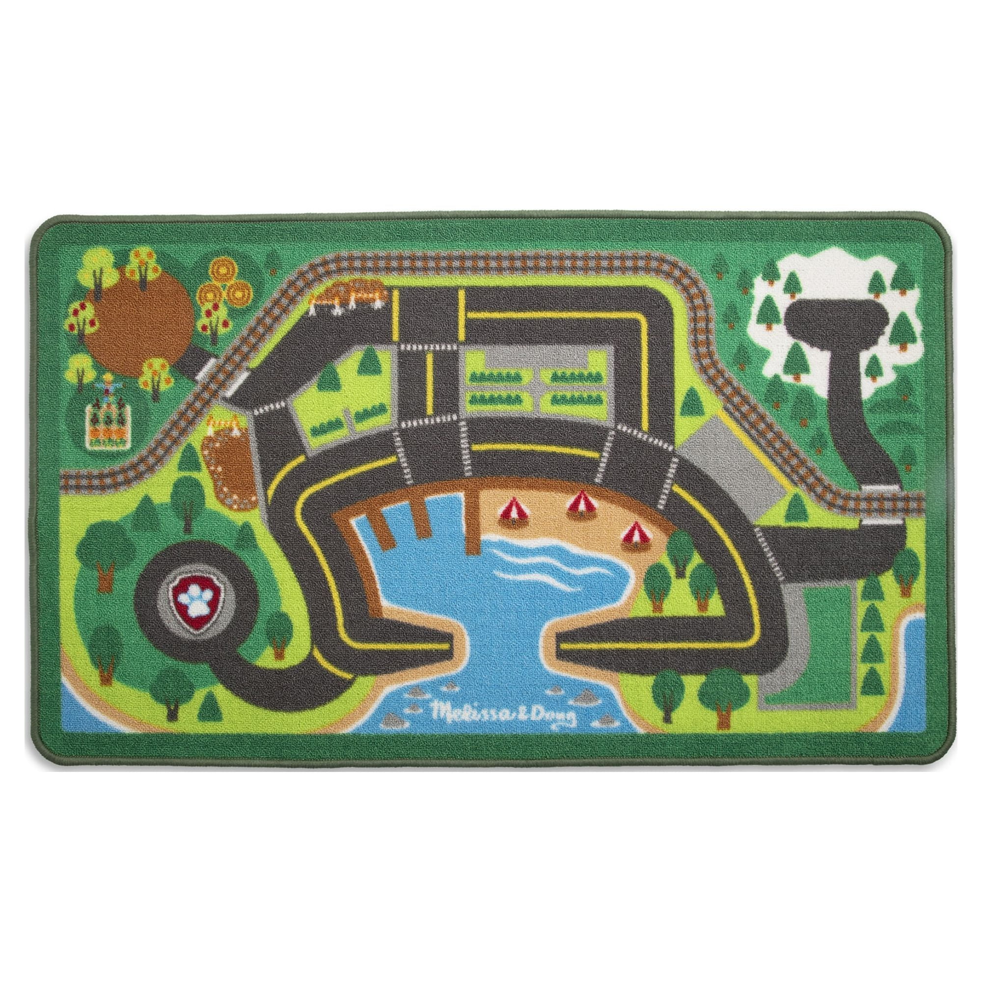 Melissa & Doug PAW Patrol Activity Rug - Adventure Bay - Image 4
