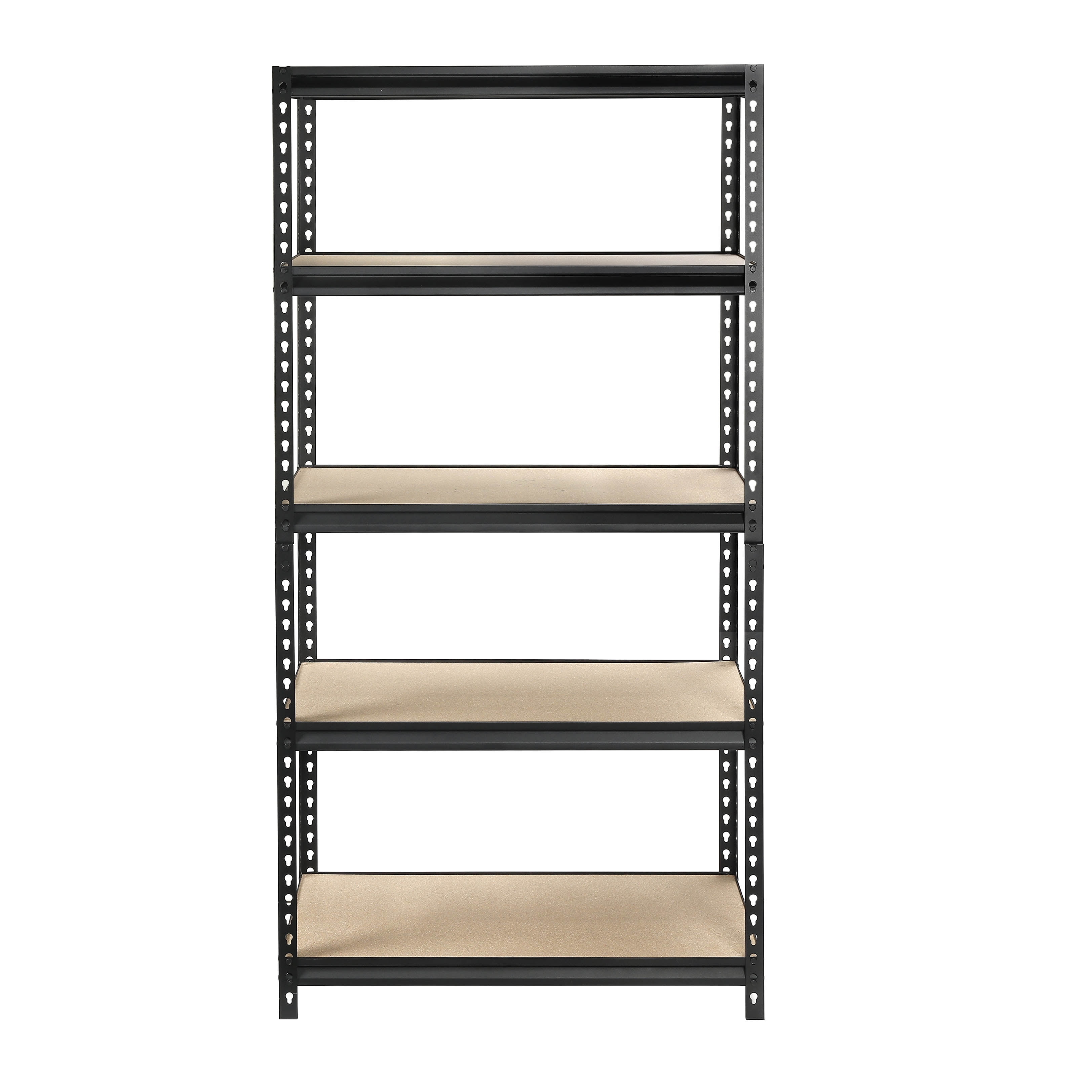 WORKPRO Steel 5-Tier Storage Shelf Unit 72-Inch-H x 36-Inch-W x 18-Inch-D, 4000lb Total Capacity, Black - Image 7