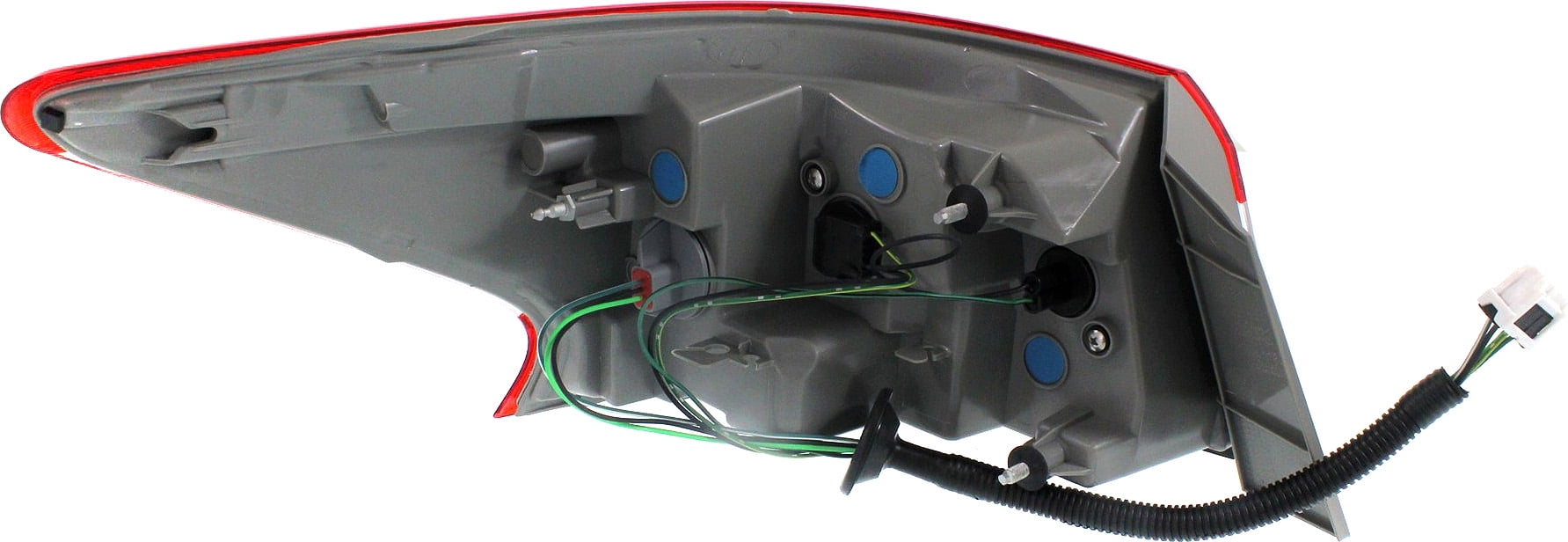 Tail Light Compatible With 2013-2015 Nissan Sentra Right Passenger Side, Outer With bulb(s) - Image 5