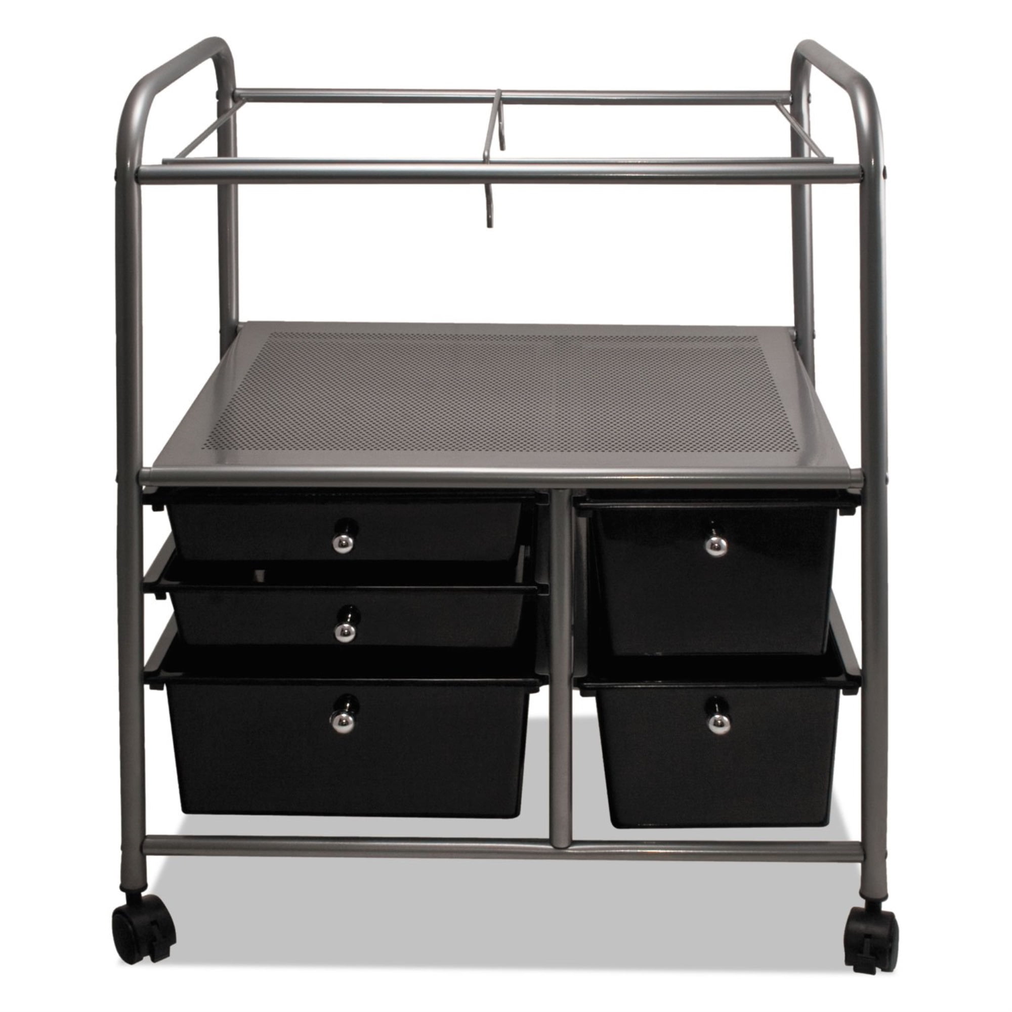 Advantus 5 Drawers Filing Cart , - Image 2