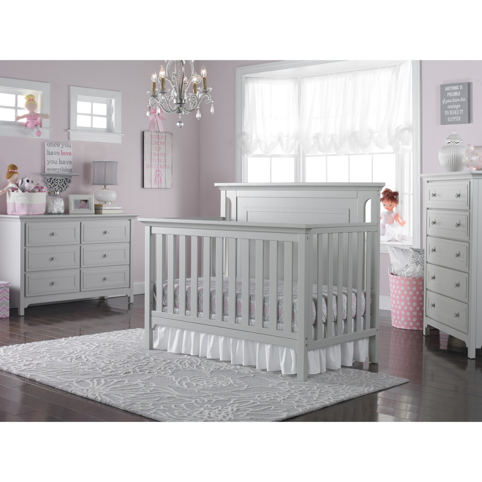 Ti Amo Carino 4-in-1 Convertible Crib - Image 7