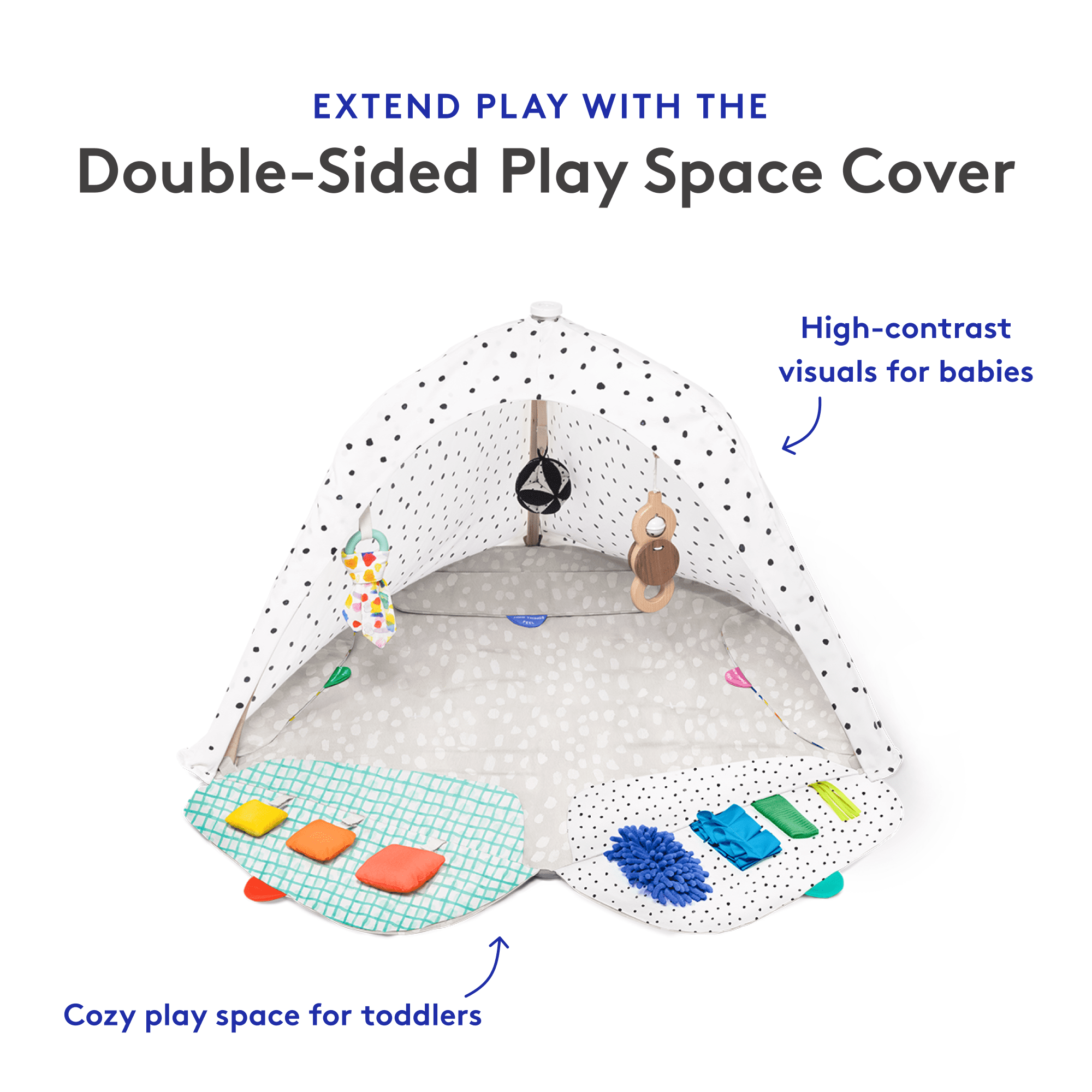 Lovevery The Play Gym, Stage-Based Developmental Activity Gym & Play Mat for Baby to Toddler, 0+ Months - Image 19