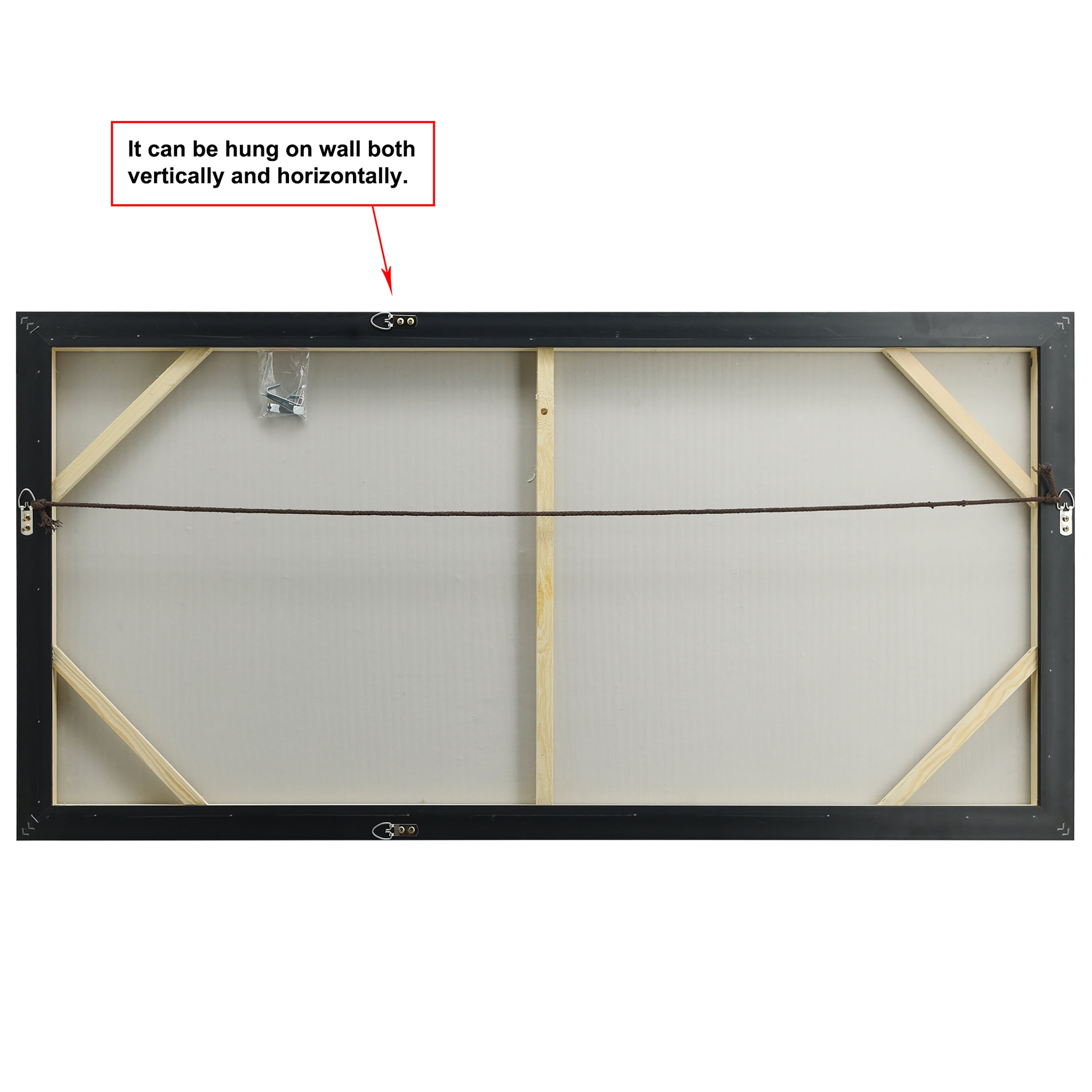 Silver Frequency Textured Hand Painted Canvas Wall Art with Silver Foil by Martin Edwards 24" x 48" - Image 12