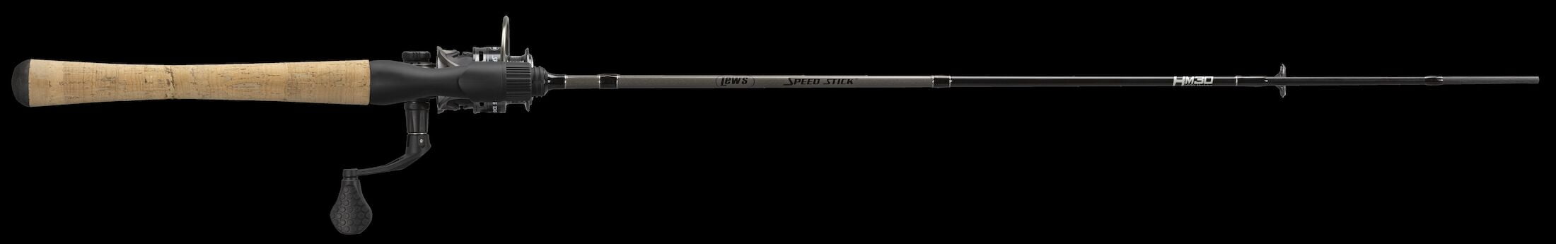 Lew's Speed Spin Spinning Reel and Fishing Rod Combo, 5-Foot 10-Inch Rod, Size 10 Reel, Black - Image 4