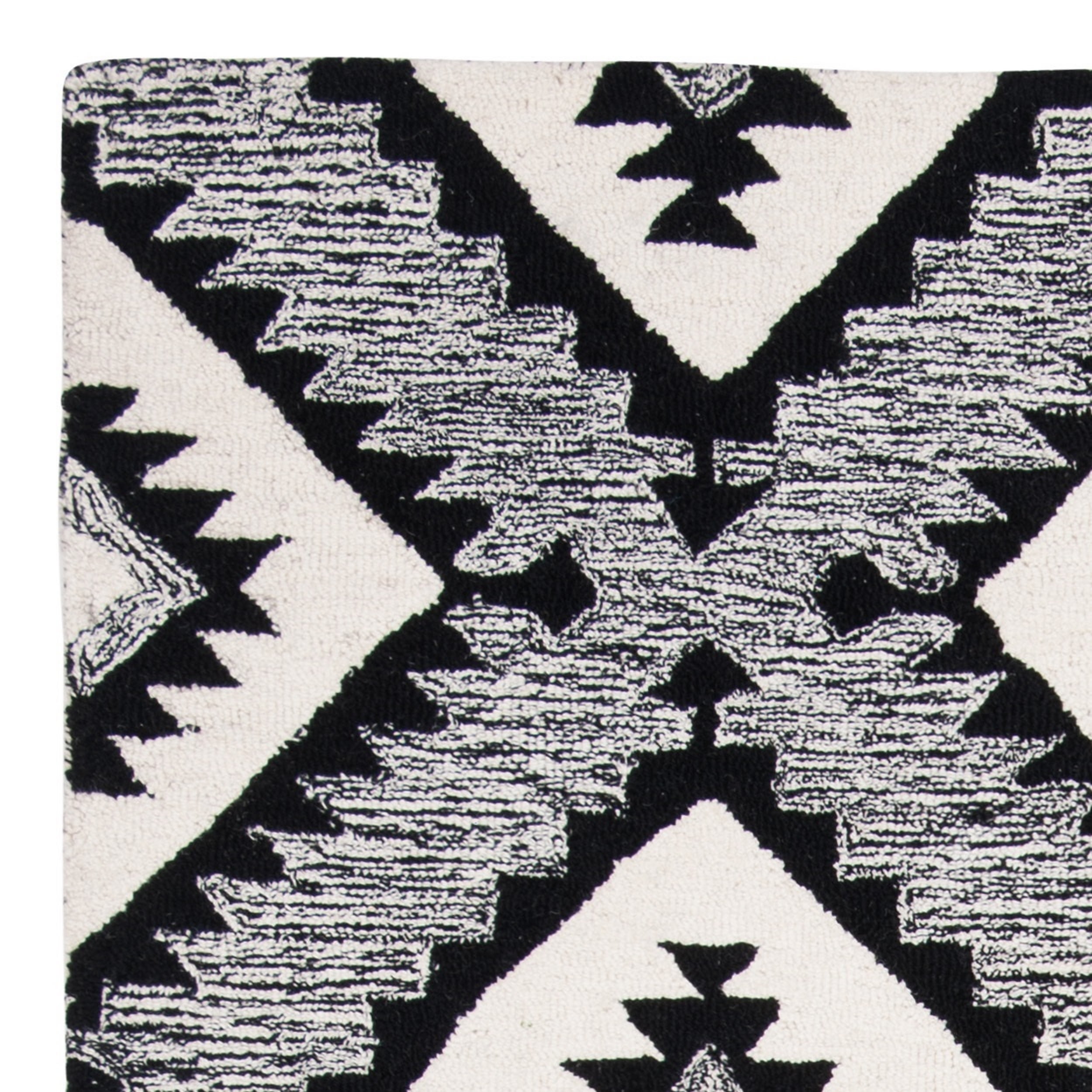 SAFAVIEH Aspen Michaelangelo Southwestern Wool Area Rug, Charcoal/Black, 5' x 8' - Image 9