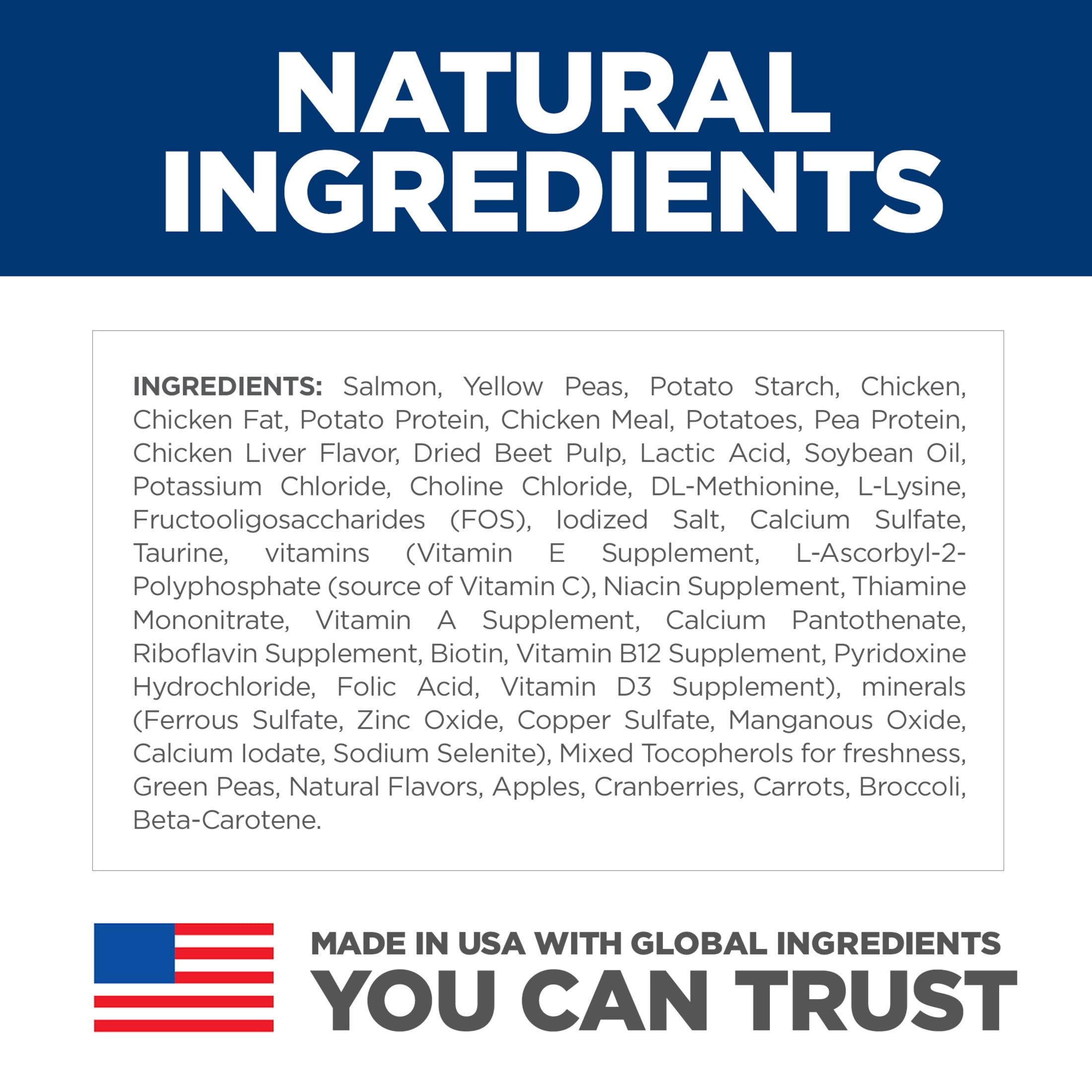 Hill's Science Diet Sensitive Stomach & Skin Grain Free Salmon & Yellow Pea Dry Cat Food, 13lb Bag - Image 7