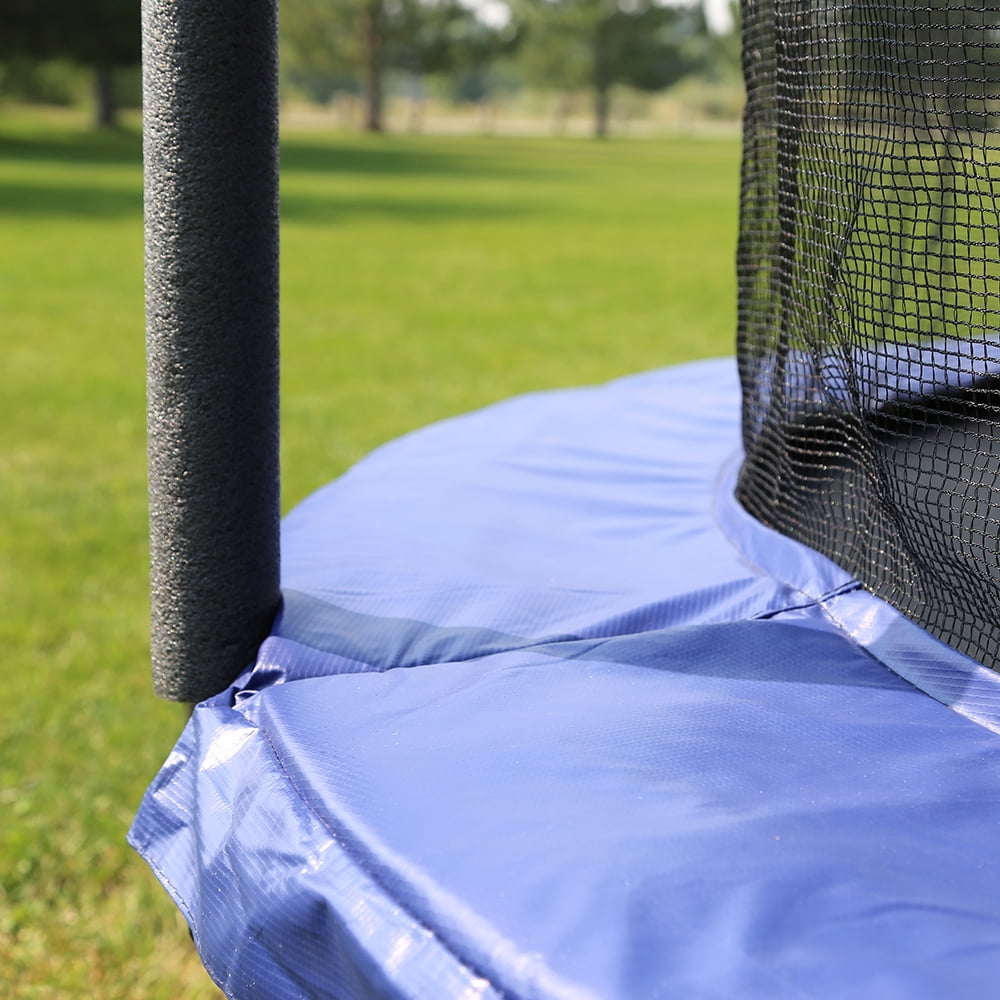 Skywalker Trampolines 8ft Round Trampoline with Safety Enclosure Net, Green - Outdoor Bounce Mat for Kids & Adults - Image 8