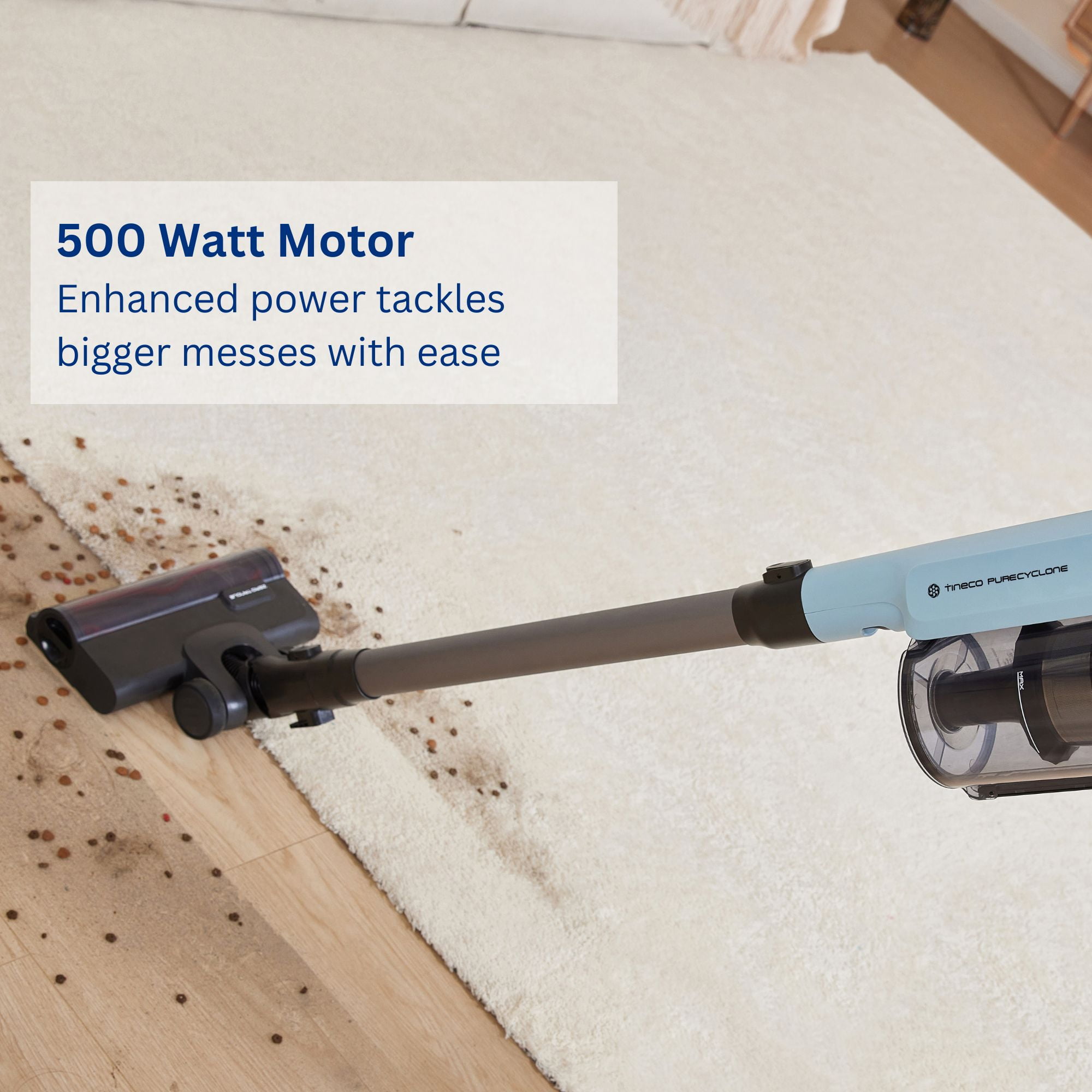 Tineco GO PET Cordless Vacuum with ZeroTangle Brush, 60 min Runtime, 1L Dustbin (GO303) - Image 8