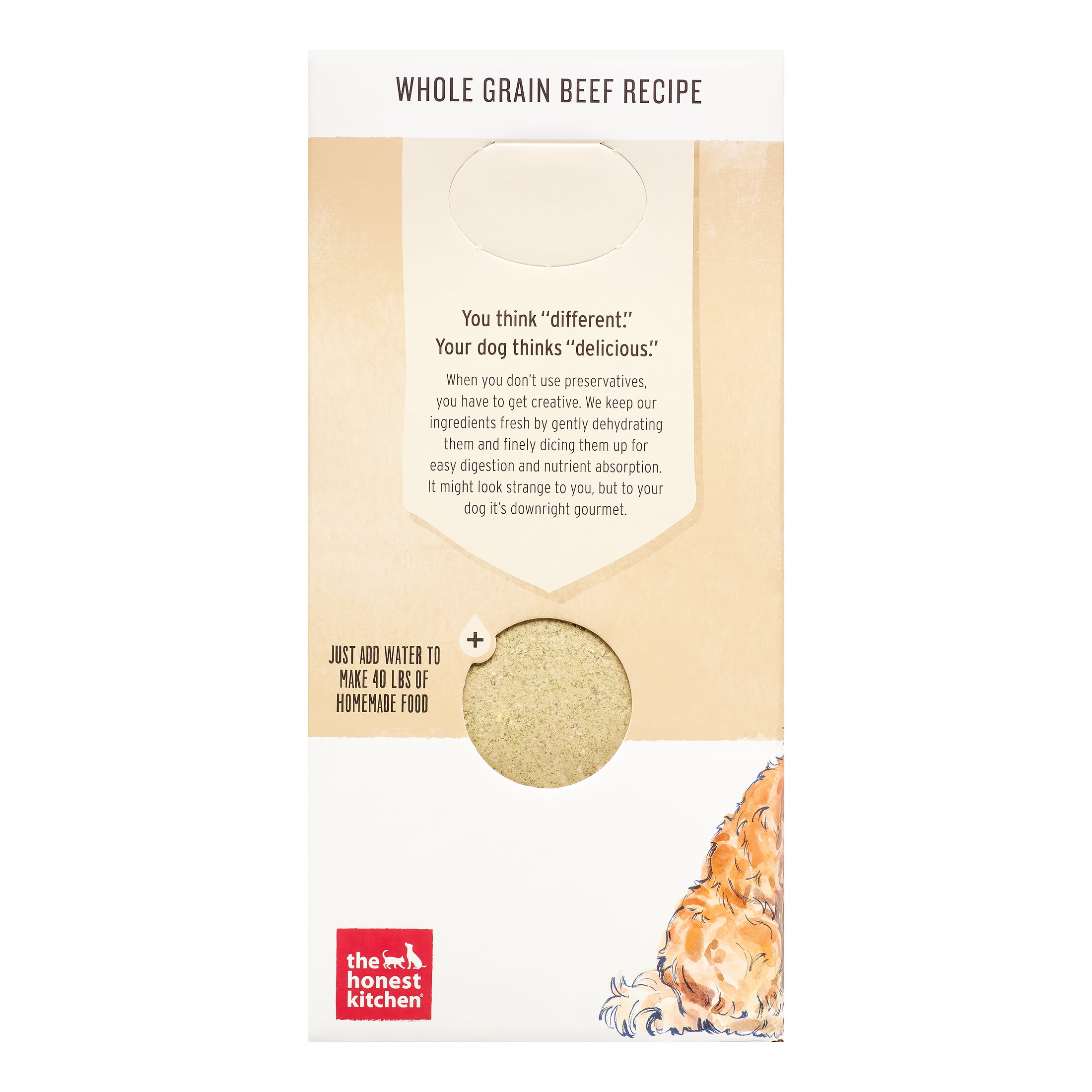The Honest Kitchen Verve: Natural Human Grade Dehydrated Dog Food, Beef & Organic Grains, 10 lbs (Makes 40 lbs) - Image 5