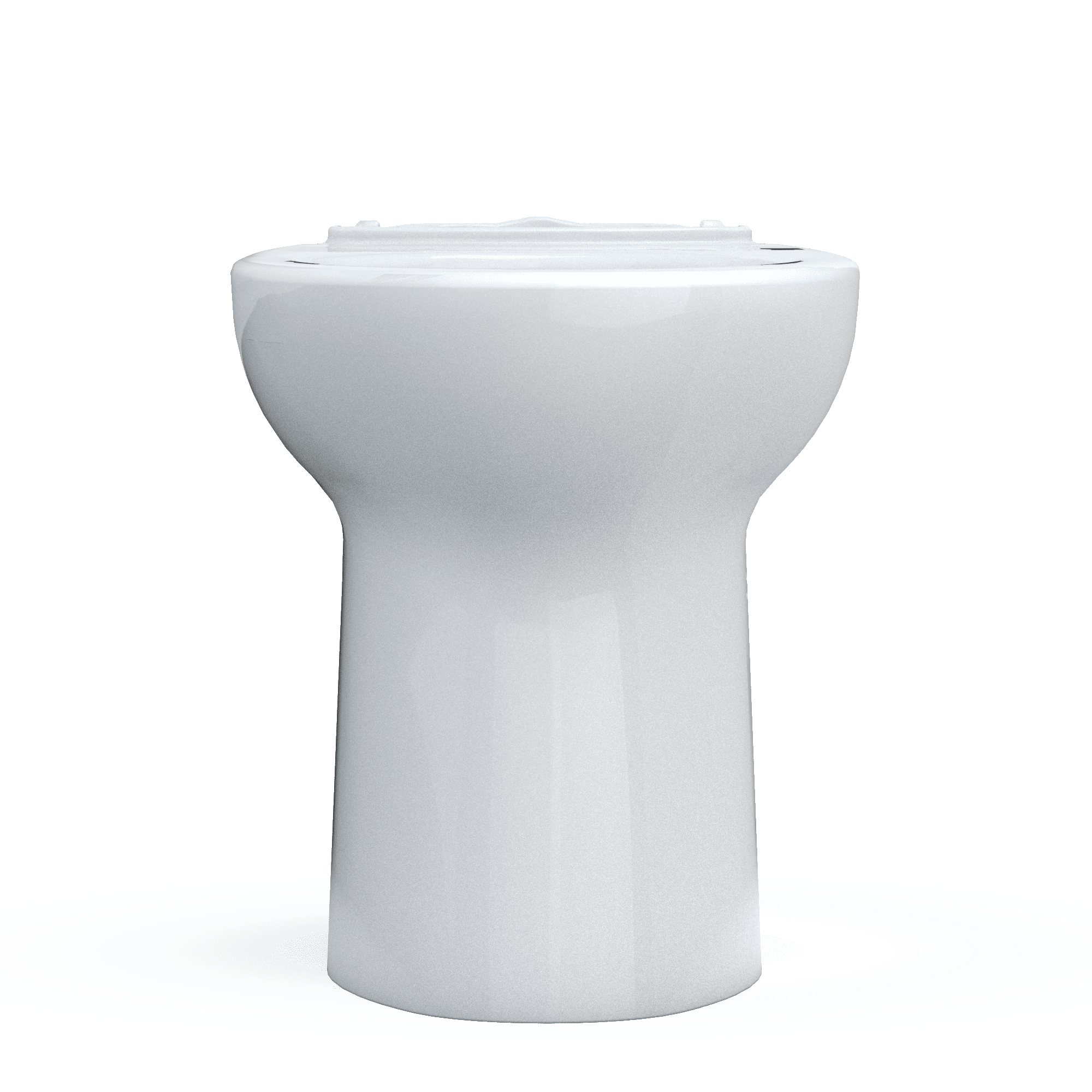 TOTO® Drake® Elongated Universal Height TORNADO FLUSH® Toilet Bowl with CEFIONTECT®, Cotton White - C776CEFG#01 - Image 4