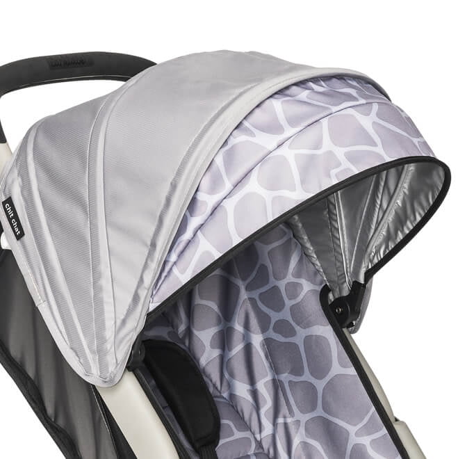Larktale Chit Chat Compact Lightweight Travel Stroller, Mornington Grey - Image 20